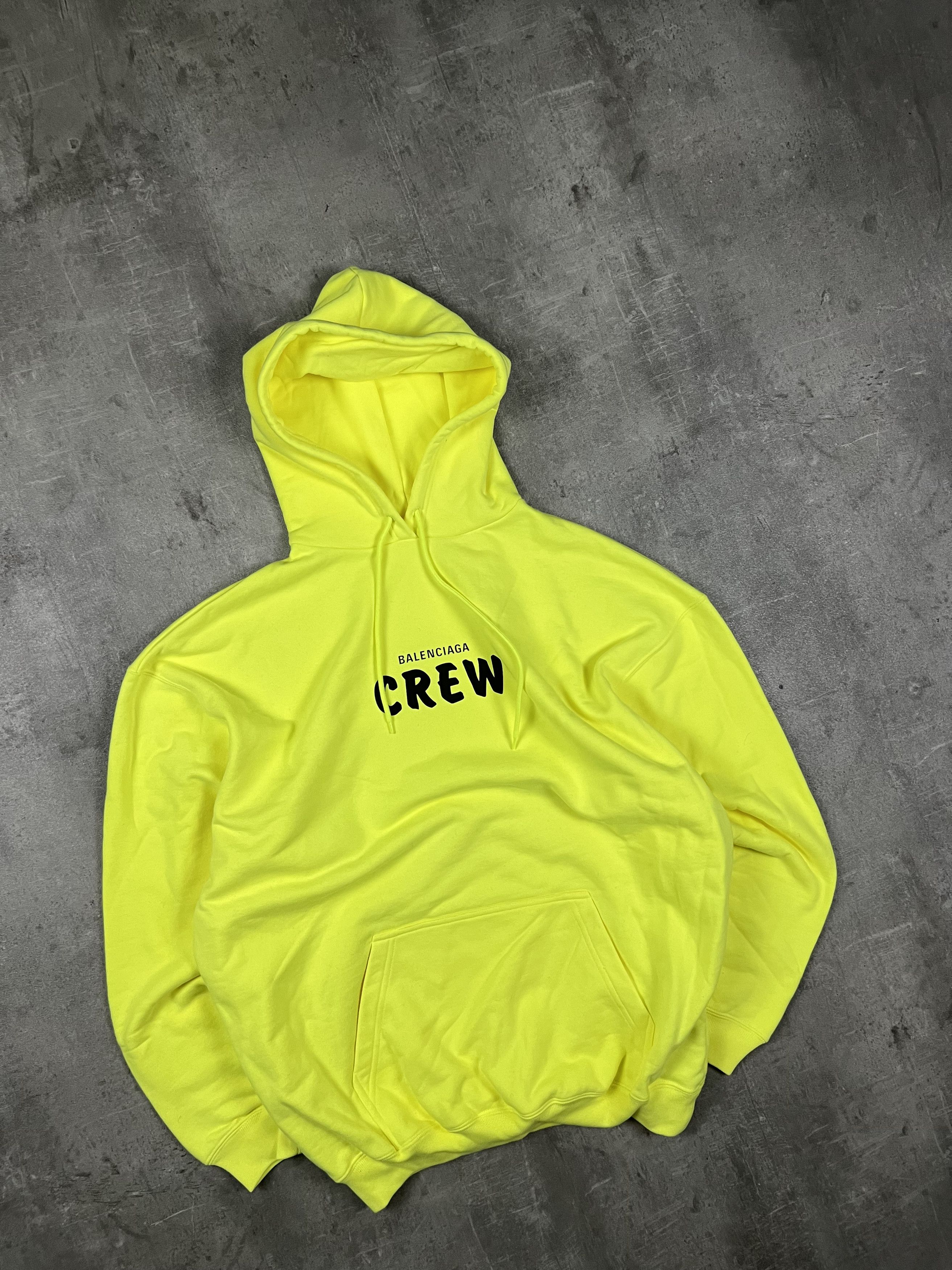 Balenciaga balenciaga crew big logo hoodie size S fakt L legit luxury Size US S / EU 44-46 / 1 - 1 Thumbnail