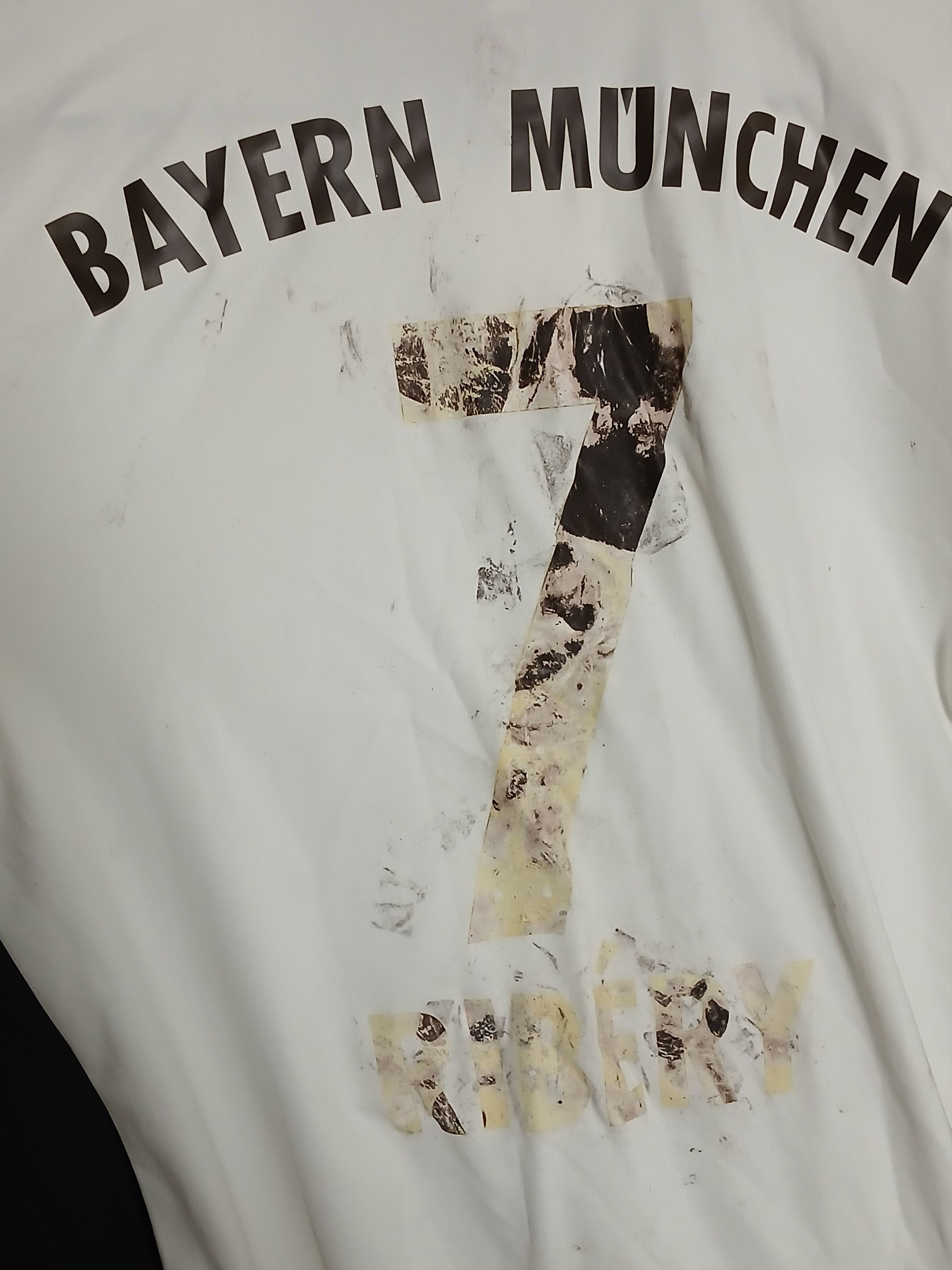 Adidas Bayern Munich Ribery Football Jersey T-Shirt sticky prints Size US M / EU 48-50 / 2 - 4 Thumbnail