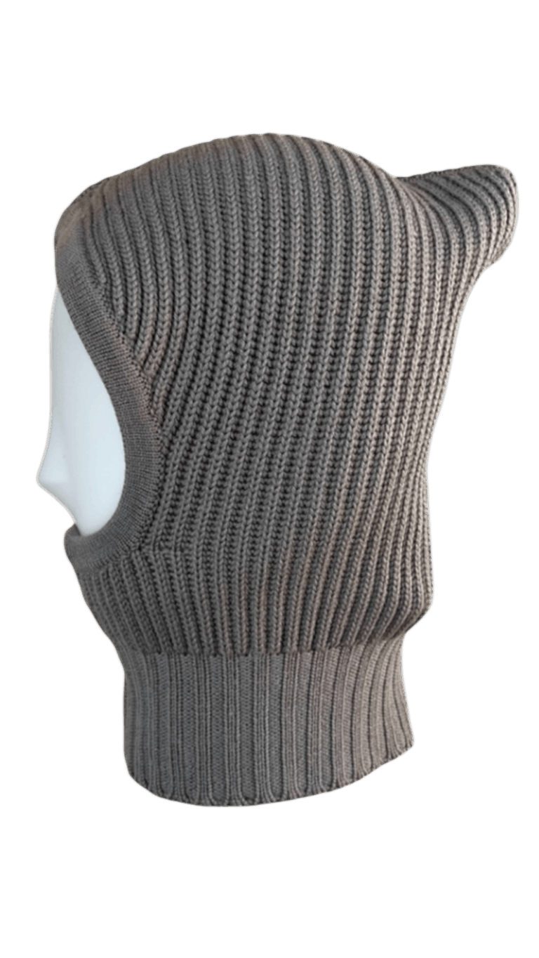 Pre-owned Rick Owens Aw06 Moog Balaclava Hood In Gray