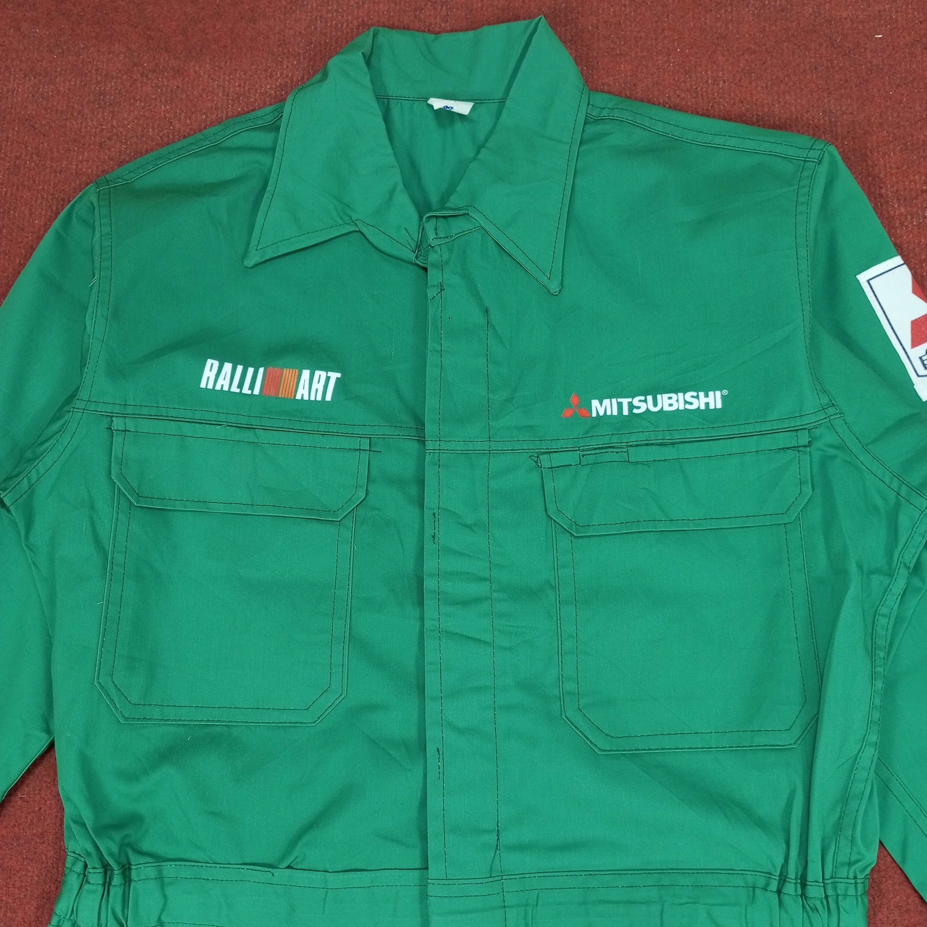 Japanese Brand Mitsubishi Motor Ralli Art Workwear Custom Coverall Jacket Size US M / EU 48-50 / 2 - 5 Thumbnail