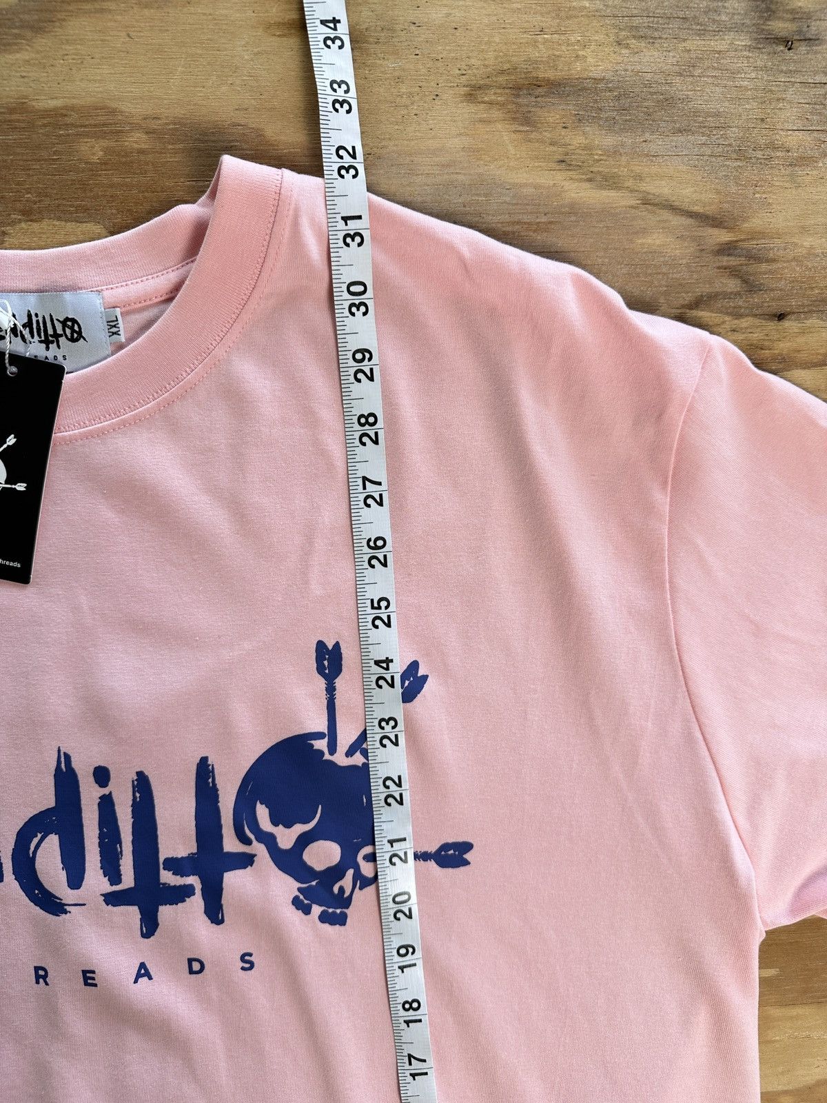 Other RARE BENDITO THREADS Pink Tee Streetwear Y2K | New With Tag Size US XXL / EU 58 / 5 - 7 Thumbnail