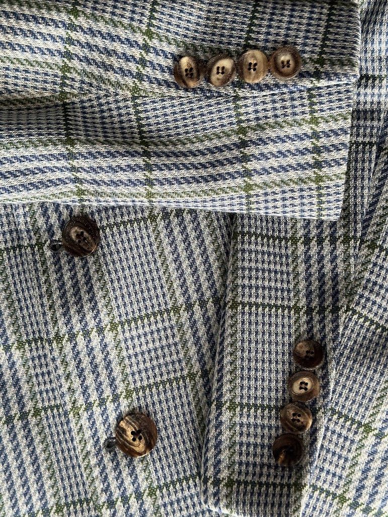 Etro Etro Prince of Wales Blazer Size 46S - 4 Thumbnail
