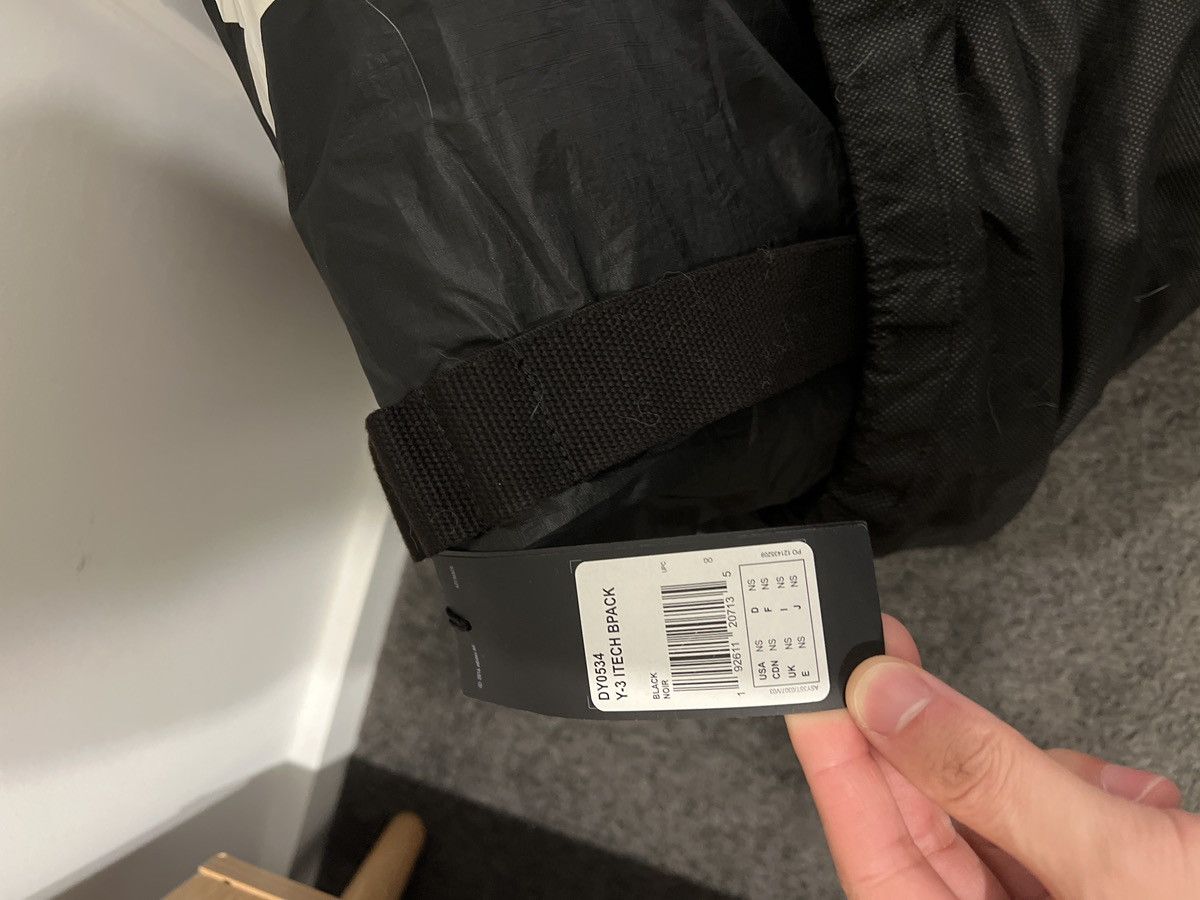Y-3 Y-3 itech backpack black Size ONE SIZE - 4 Thumbnail