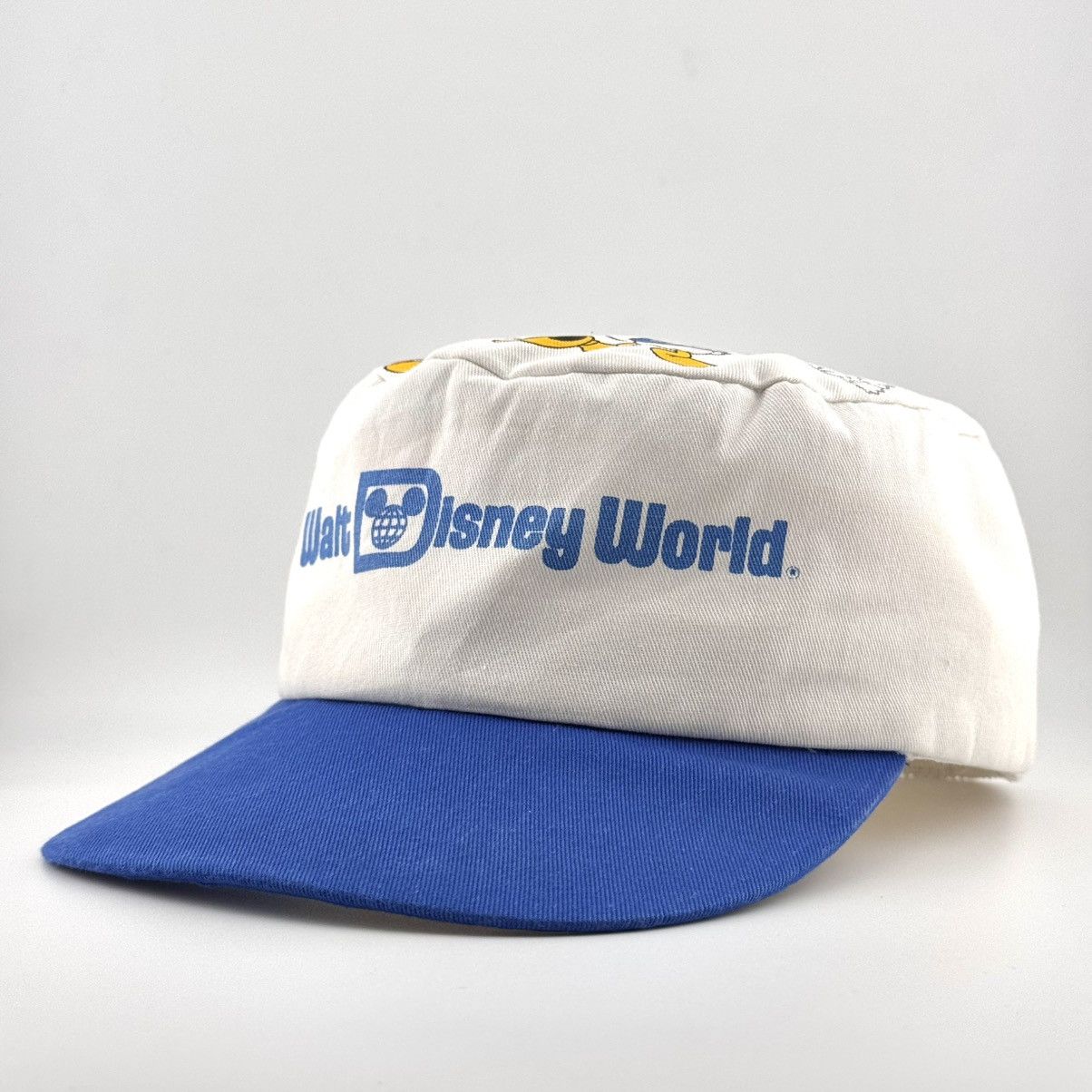 Disney Vintage Walt Disney World Cap Mickey Minnie Donald Goofy Hat Size ONE SIZE - 3 Thumbnail