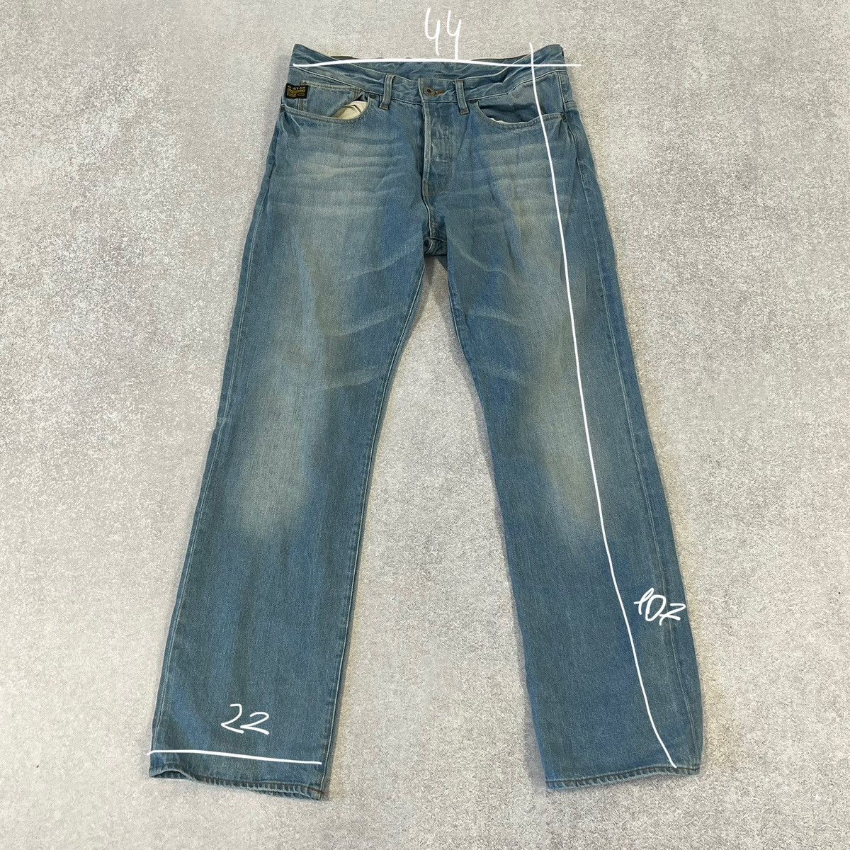 G-Star G-Star Raw denim jeans y2k drip streetwear #denim Size US 32 / EU 48 - 2 Thumbnail