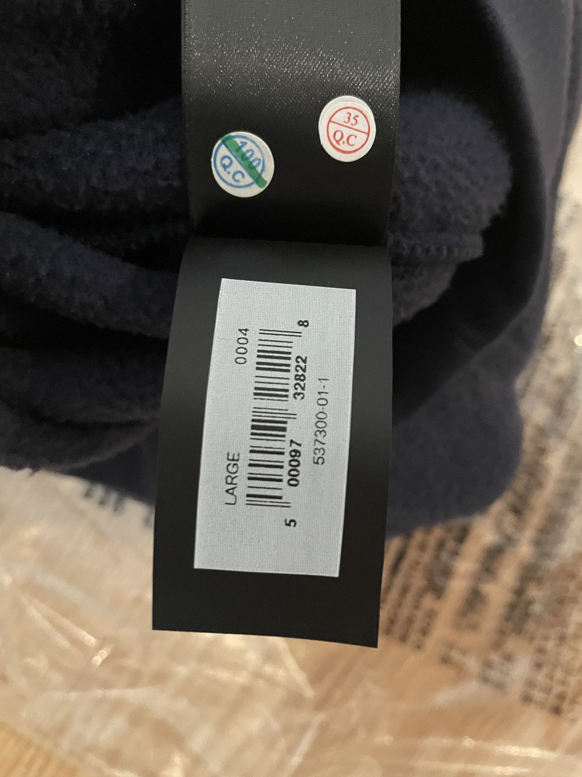 Yeezy Yeezy Gap Polar Fleece Hoodie Navy Size Large (UNRELEASED) Size US L / EU 52-54 / 3 - 8 Thumbnail