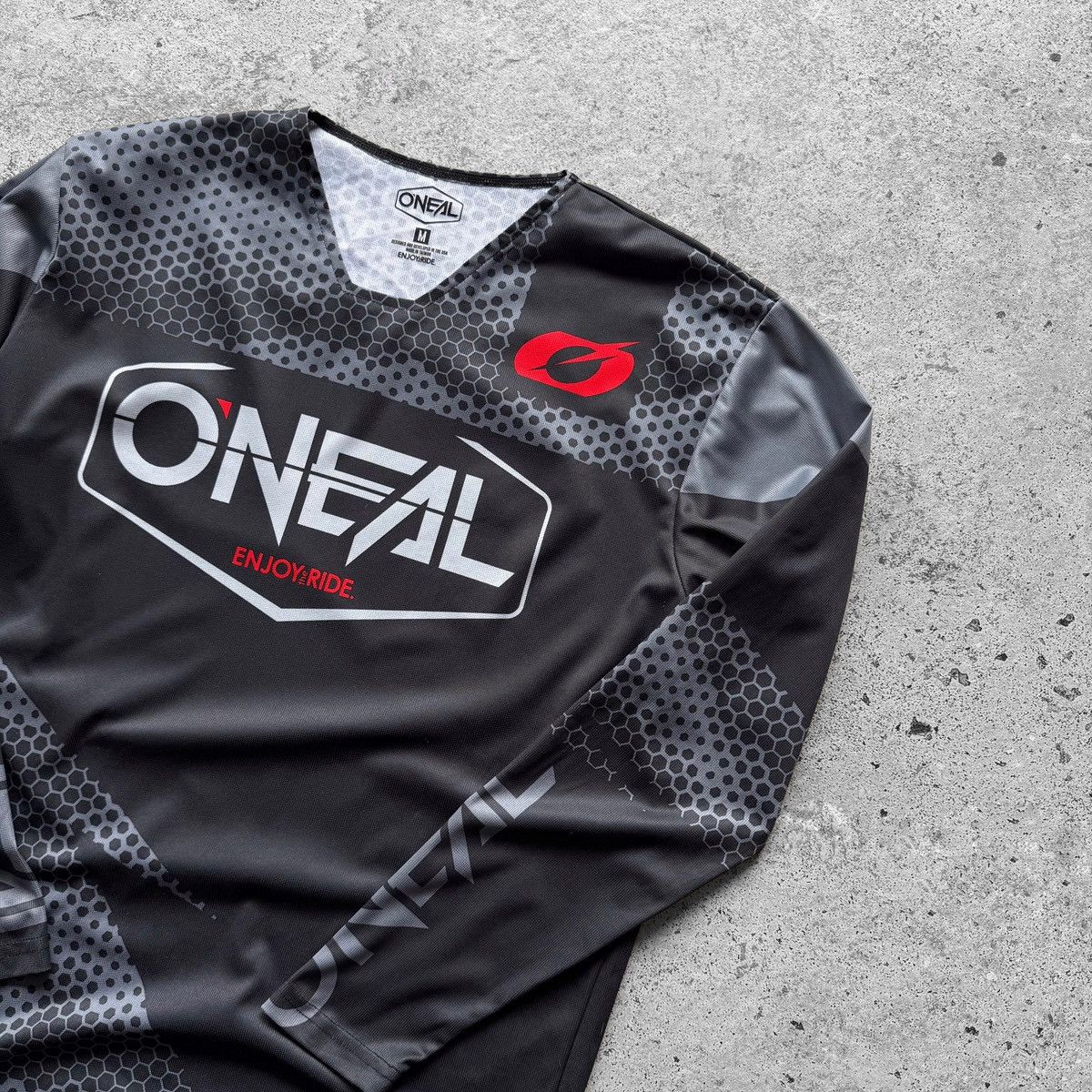 Other Oneal Mayhem Covert Grey Enjoy Ride Jersey Top Racing Size US M / EU 48-50 / 2 - 2 Thumbnail