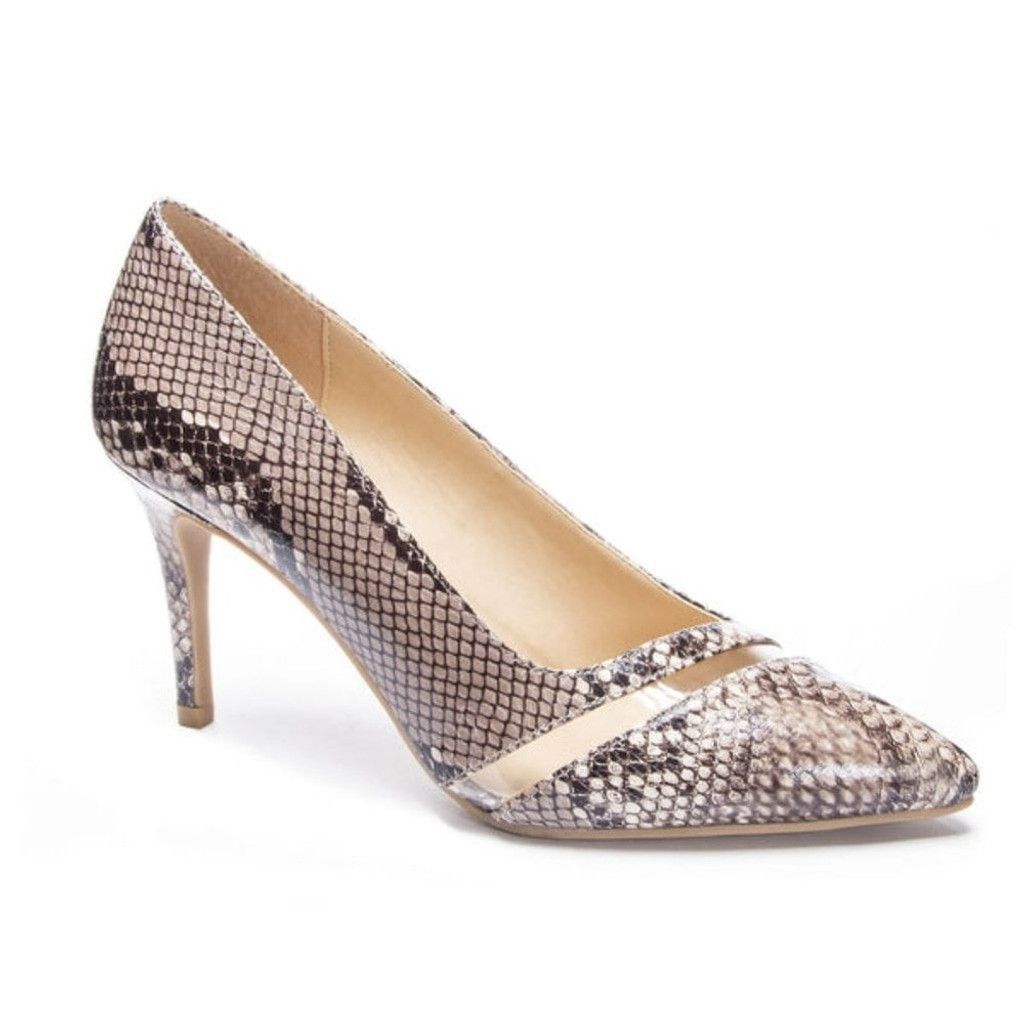 Chinese Laundry Chinese Laundry BN Rayla Snake skin PU leather Size 37 Size US 7 / IT 37 - 1 Thumbnail