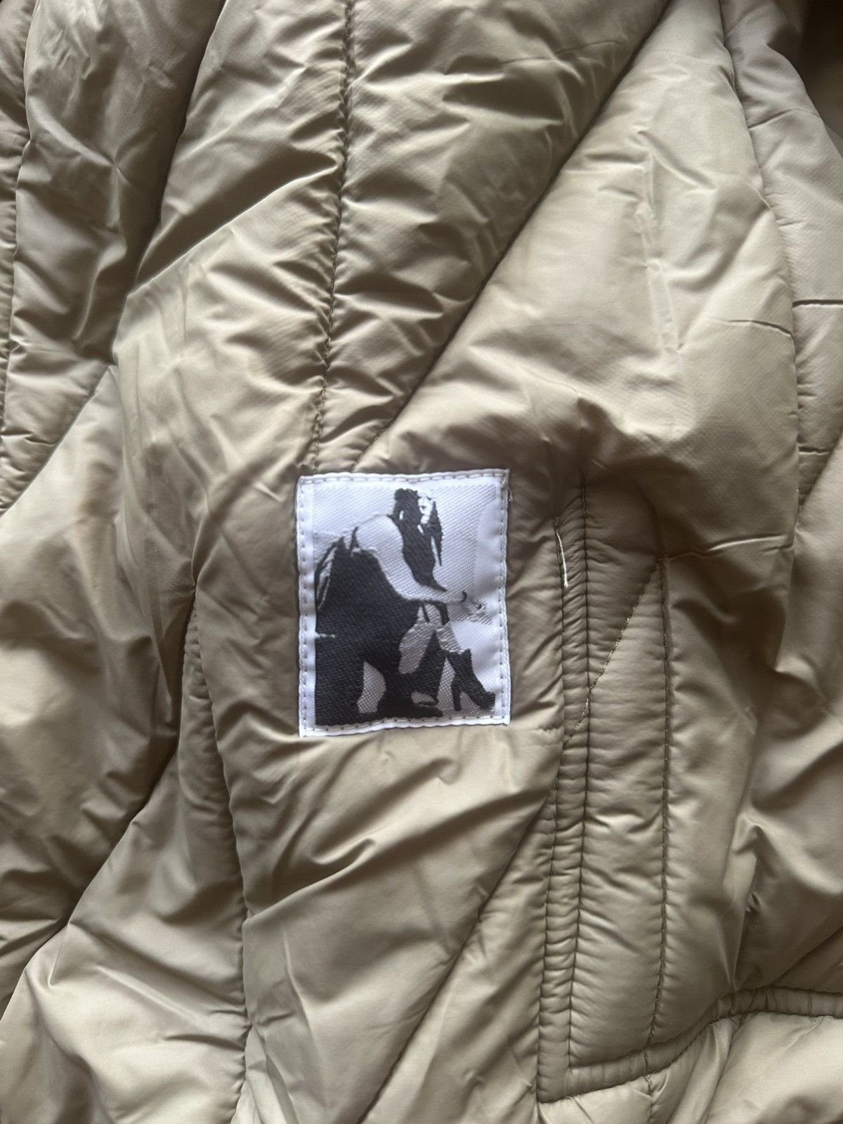 Rick Owens × Rick Owens Drkshdw Rick Owens Drkshdw Nylon Gimp Jacket in Pale Green Size US L / EU 52-54 / 3 - 8 Thumbnail