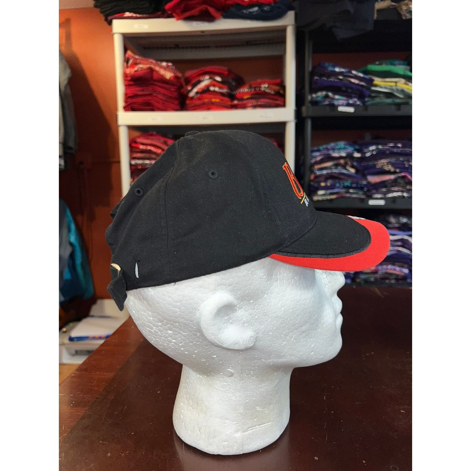 NASCAR Vintage Dale Jr Hat Nascar Bud Racing Black #8 Cap 2001 Size ONE SIZE - 7 Thumbnail