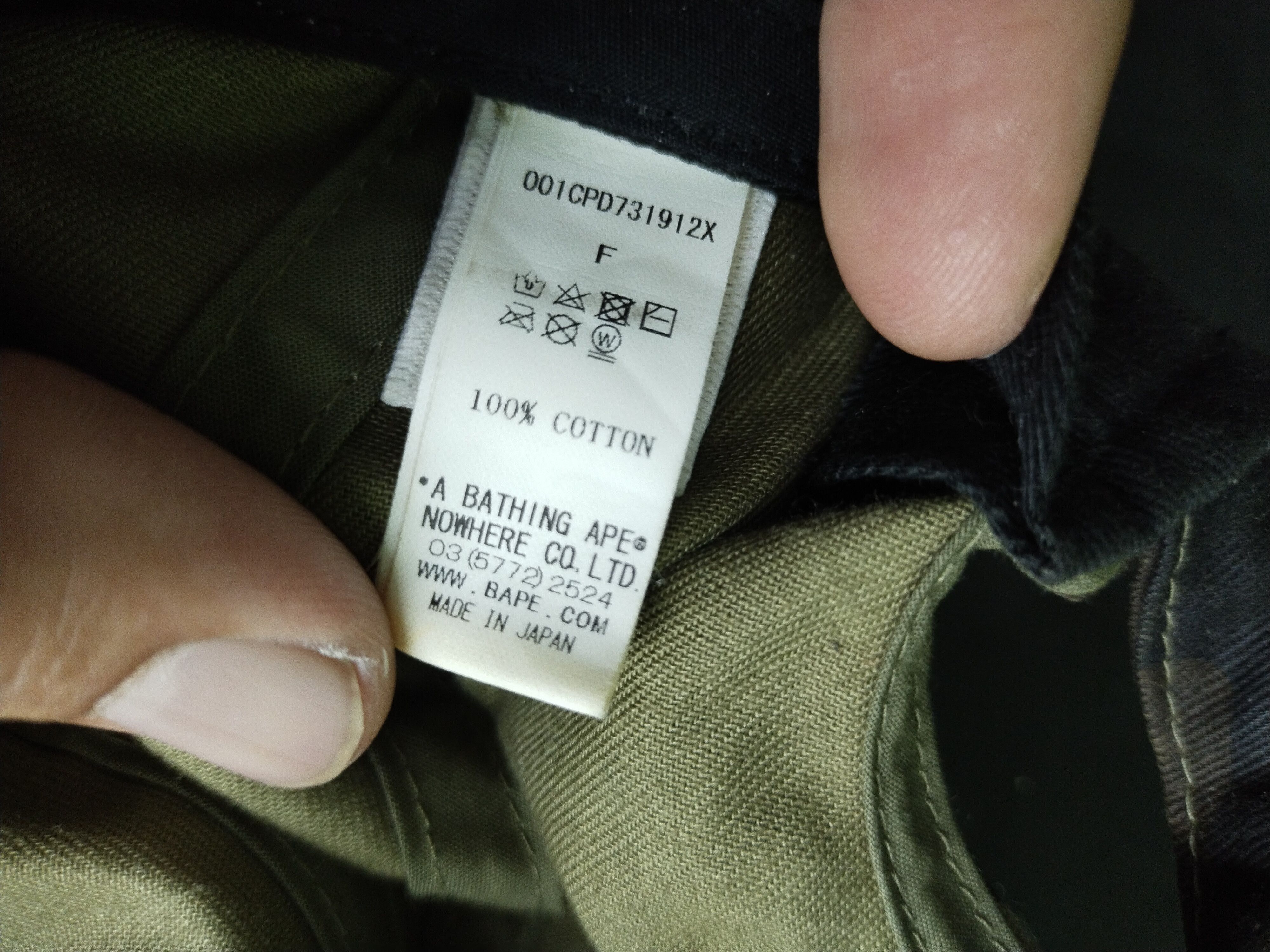 Bape × Undefeated Bape x Undefeated Panel Cap Size ONE SIZE - 9 Thumbnail