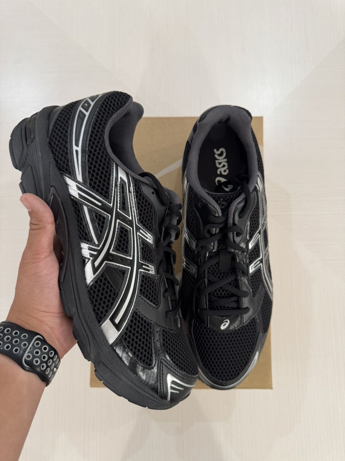 Asics Asics Gel-Kahana TR V4 Coffee/Silver Size 44 1203A716