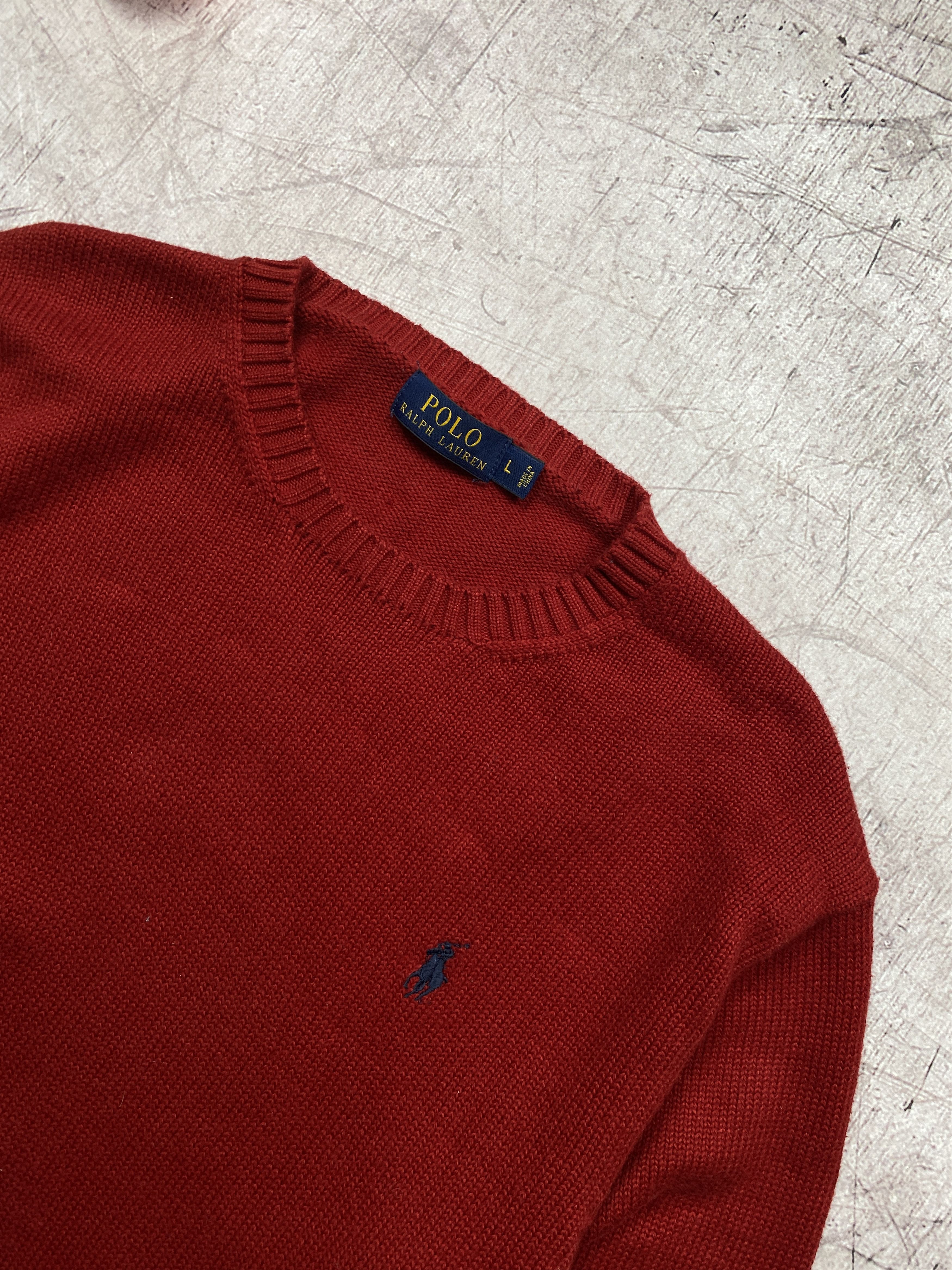 Polo Ralph Lauren × Ralph Lauren Vintage Polo Ralph Lauren Vintage Knit Sweater Size US L / EU 52-54 / 3 - 2 Thumbnail