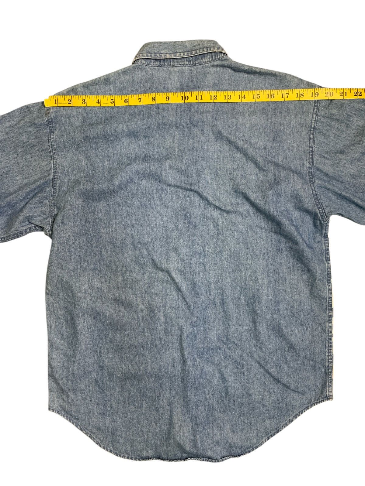 Gloria Vanderbilt Rare Design Gloria Vanderbilt Soft Denim Button Up Shirts Size S / US 4 / IT 40 - 11 Thumbnail