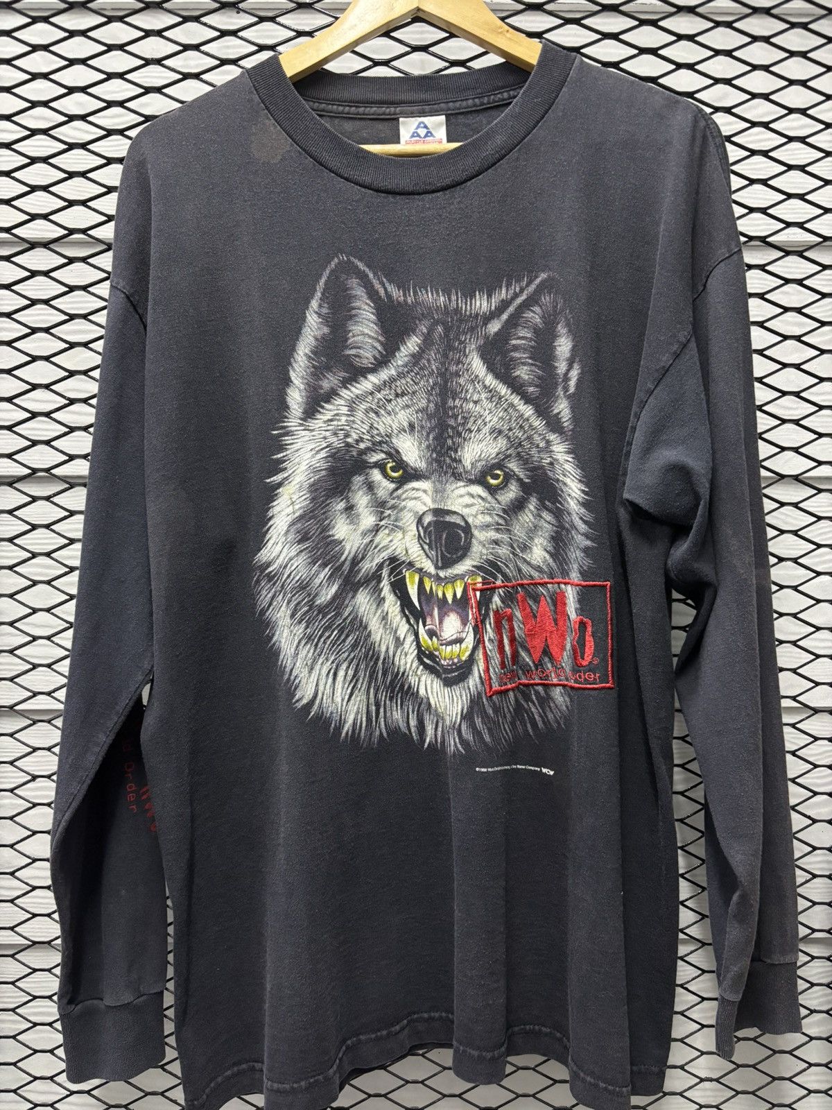 Vintage × WCW/nWo NWO WCW 1998 vintage tee Size US XL / EU 56 / 4 - 1 Thumbnail