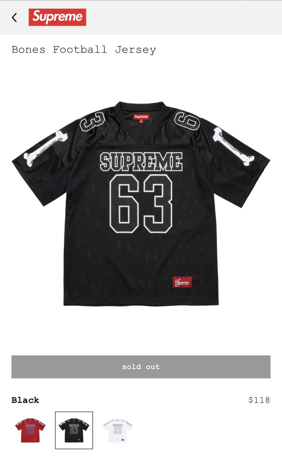 シャツ Supreme x Aphex Twin Football Jersey Supreme Aphex Twin Football Jersey (SS25) - $118
