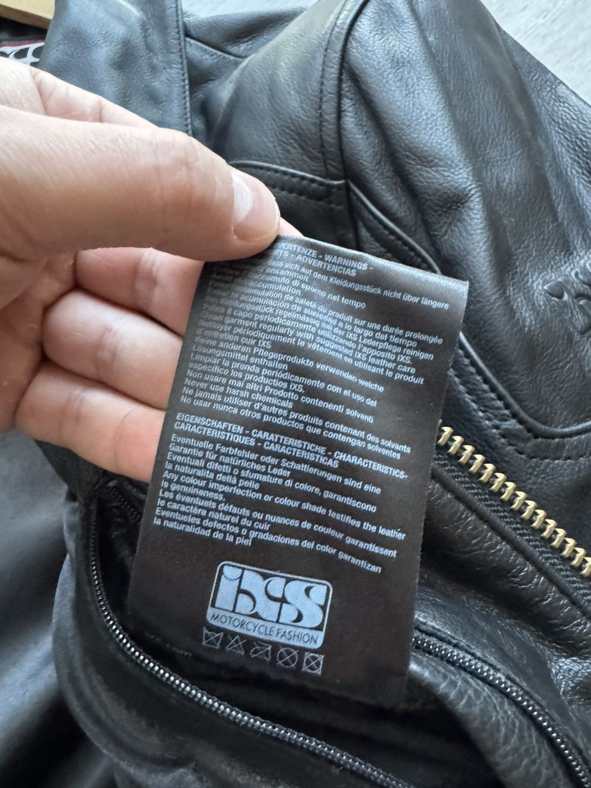 Genuine Leather Vintage Ixs Racing very rare leather jacket y2&k Size US XL / EU 56 / 4 - 13 Thumbnail