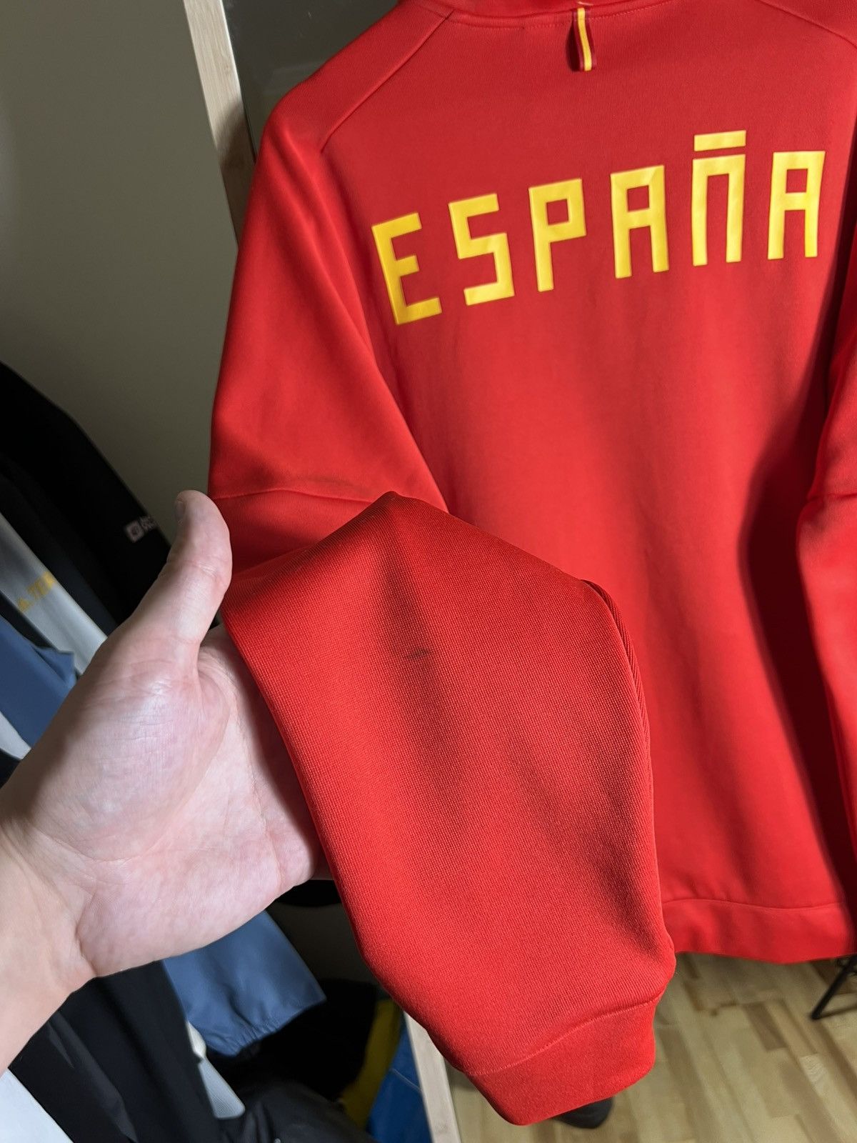 Adidas Spain Z.N.E Jacket - Adidas ZNE Football Tracksuit Top Size US XL / EU 56 / 4 - 11 Thumbnail