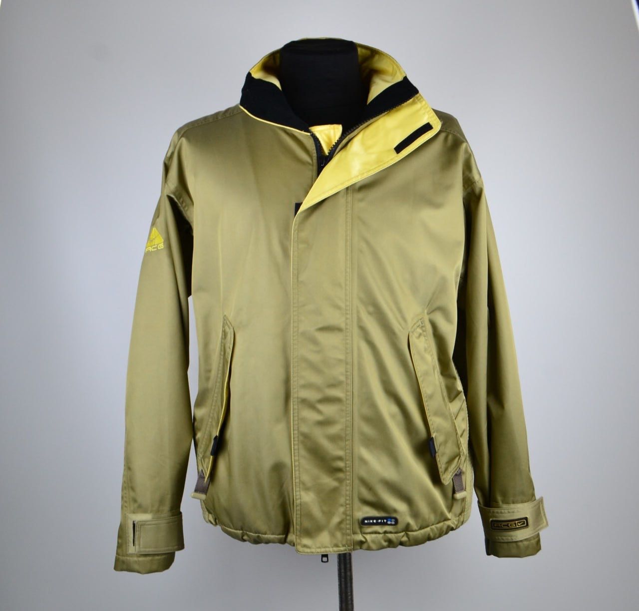 Vintage Rare VTG 1998 NIKE ACG STORM FIT Skiing JACKET Gold Size M Size US M / EU 48-50 / 2 - 2 Thumbnail