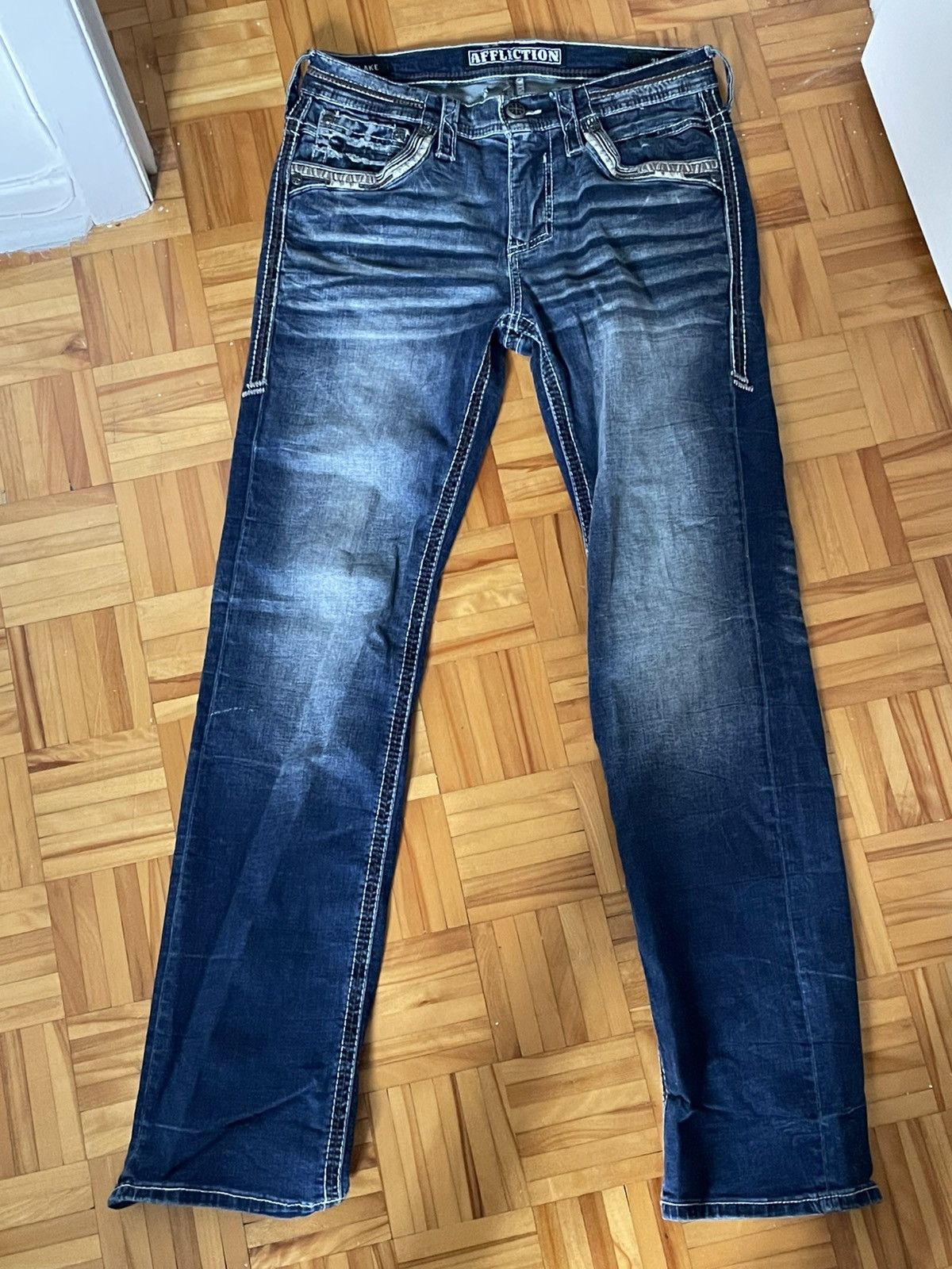 Affliction Rare Affliction Jeans Size 31 Size US 31 - 1 Thumbnail