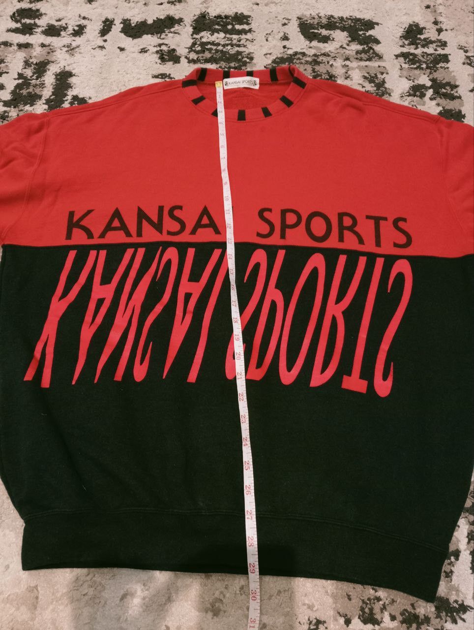 Kansai Yamamoto VINTAGE KANSAI SPORT BIG LOGO OVERSIZED SWEATSHIRT Size US L / EU 52-54 / 3 - 11 Thumbnail