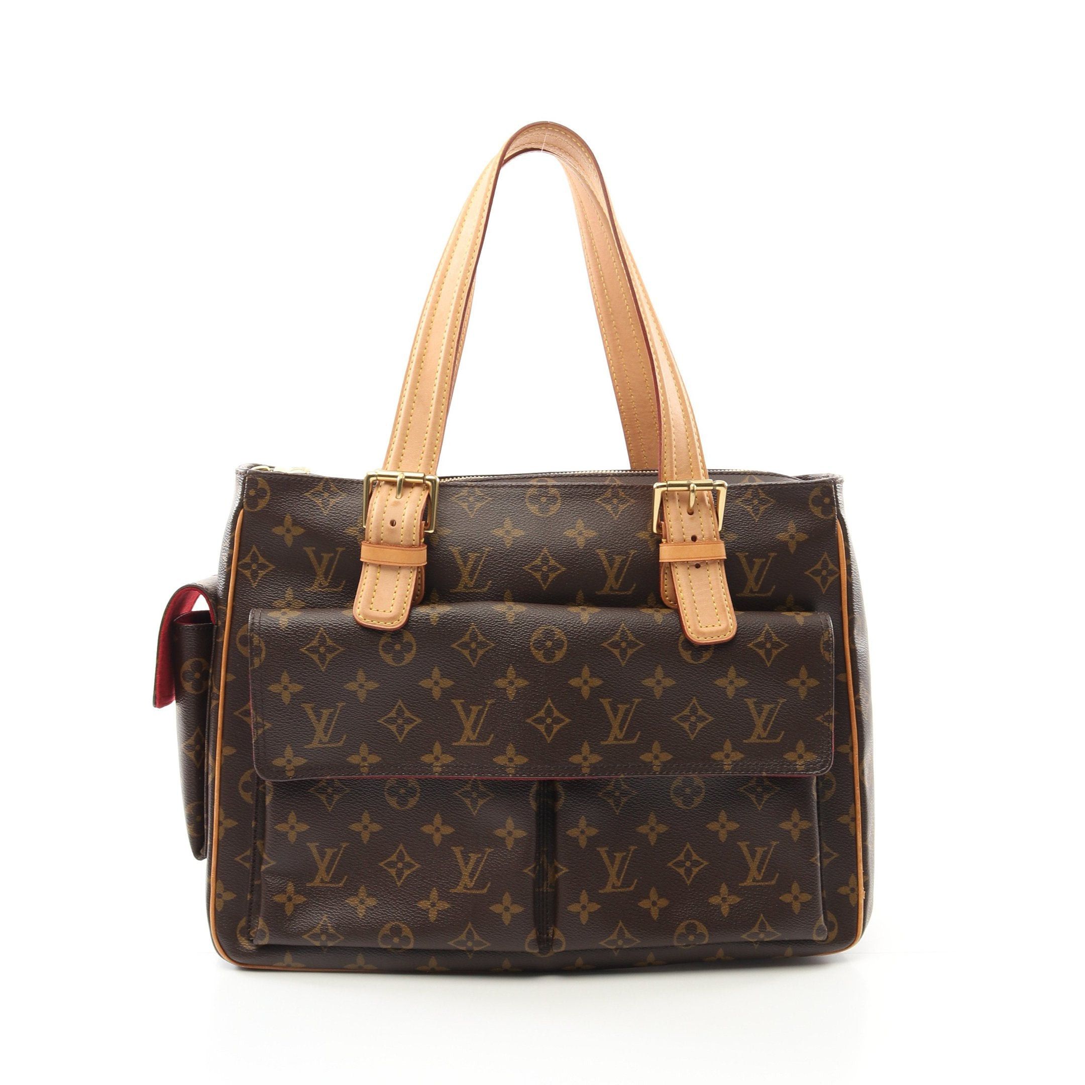Louis Vuitton Louis Vuitton Multi-Priest Monogram Handbag Leather Brown Size ONE SIZE - 1 Thumbnail