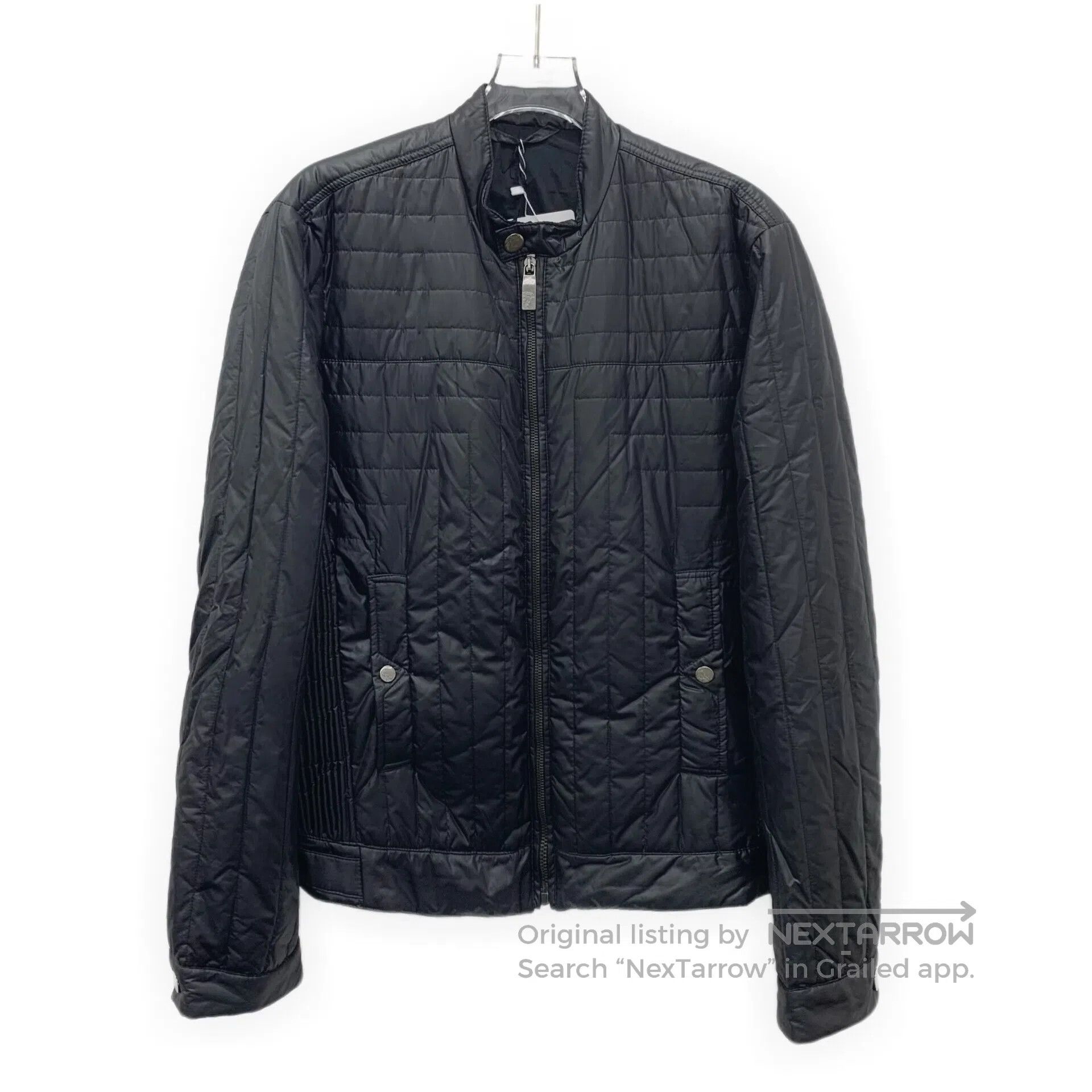 Other Versace Black long-sleeved jacket with logo on the back, s Size US M / EU 48-50 / 2 - 1 Thumbnail