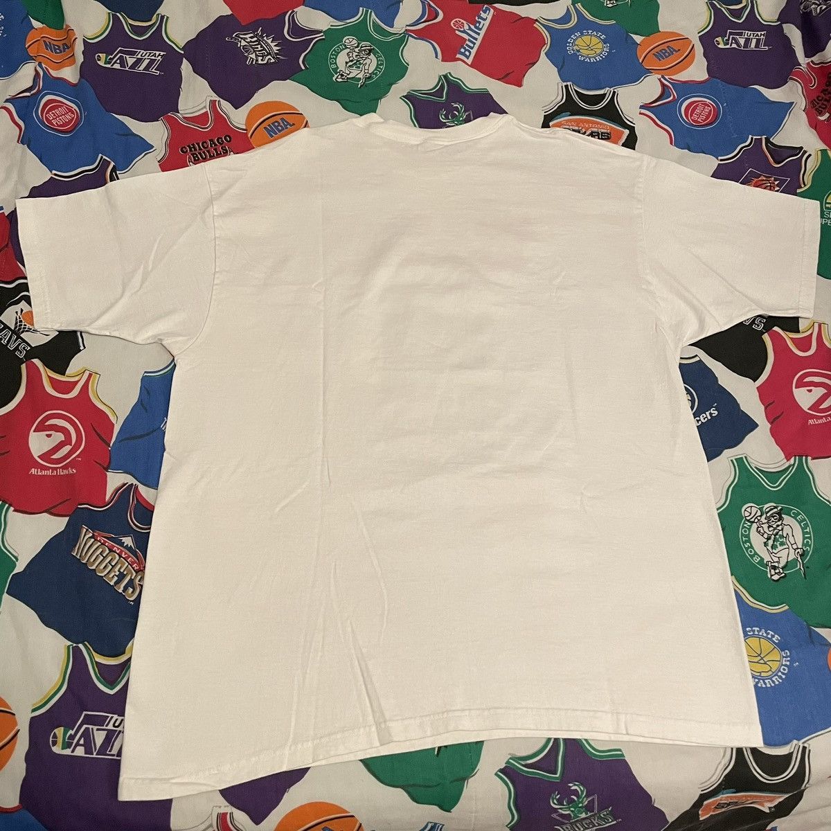 NBA × Vintage Vintage 2000 NBA Jermaine Jackson Detroit Pistons Tee Size US XXL / EU 58 / 5 - 2 Thumbnail