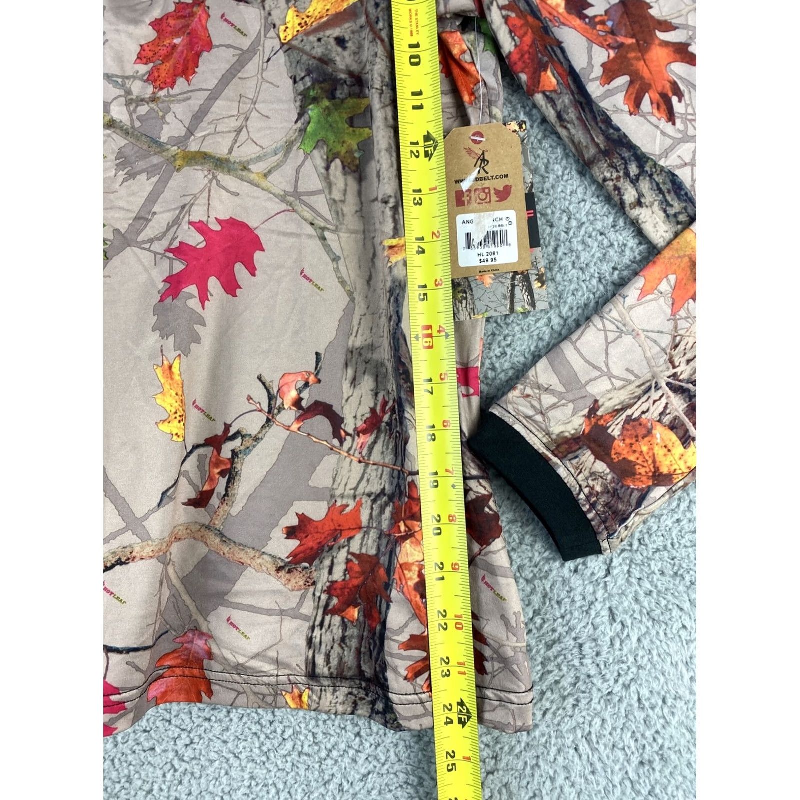 Vintage Angel Ranch Shirt Womens M Long Sleeve Dri-Fit Charge Workout Hot Leaf 35-65 Size M / US 6-8 / IT 42-44 - 7 Thumbnail