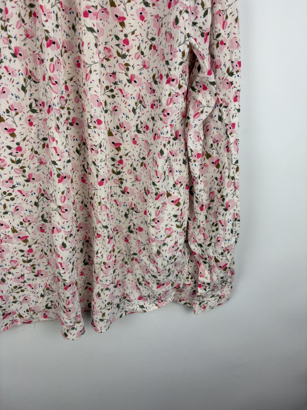 Zadig & Voltaire Zadig & Voltaire Blouse Women's Floral Print Trimmed Blouse Size S / US 4 / IT 40 - 15 Thumbnail