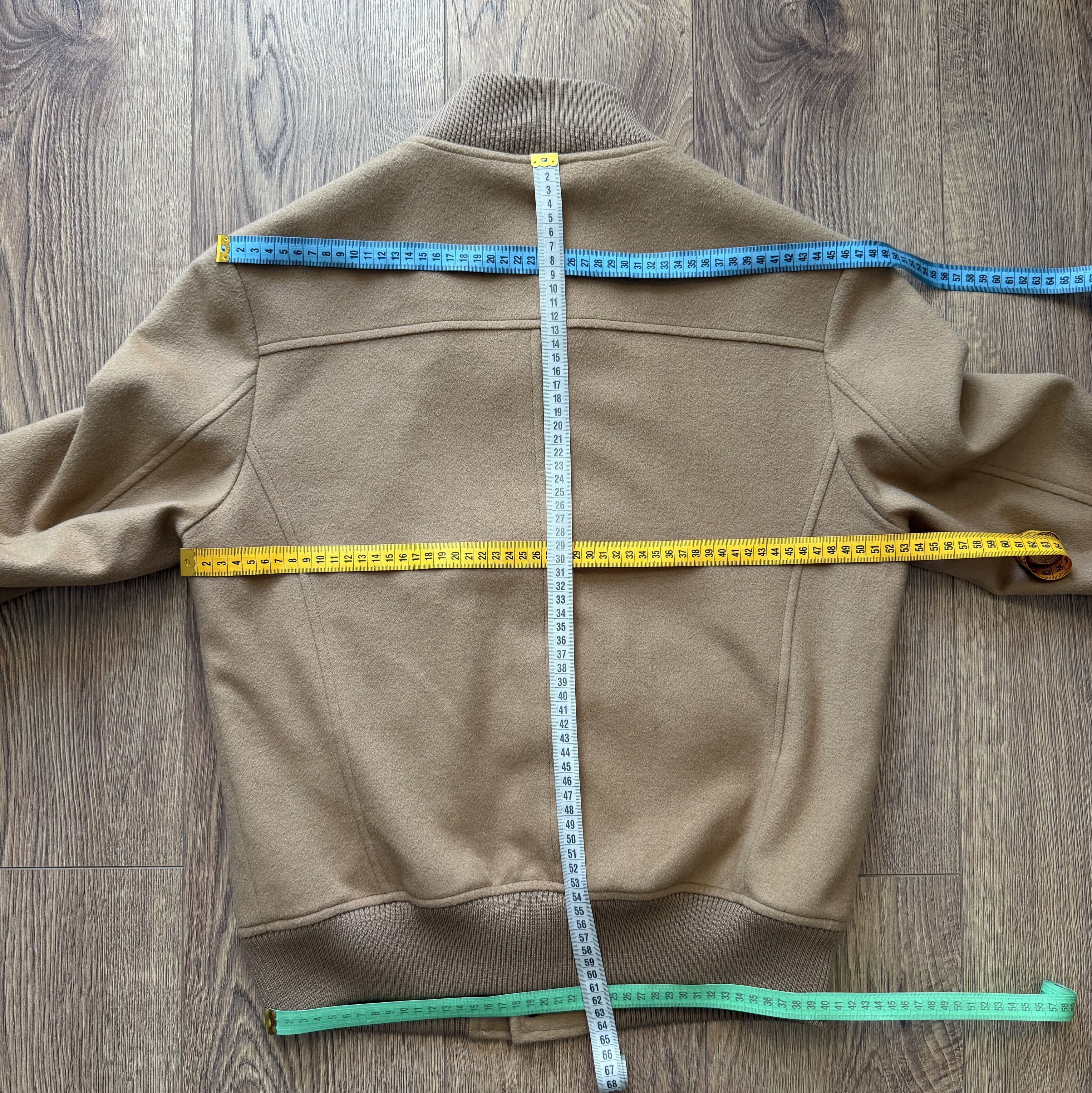 Suitsupply SUITSUPPLY Pure Wool Bomber Jacket Camel Size M Luxury Brand Size US M / EU 48-50 / 2 - 21 Thumbnail
