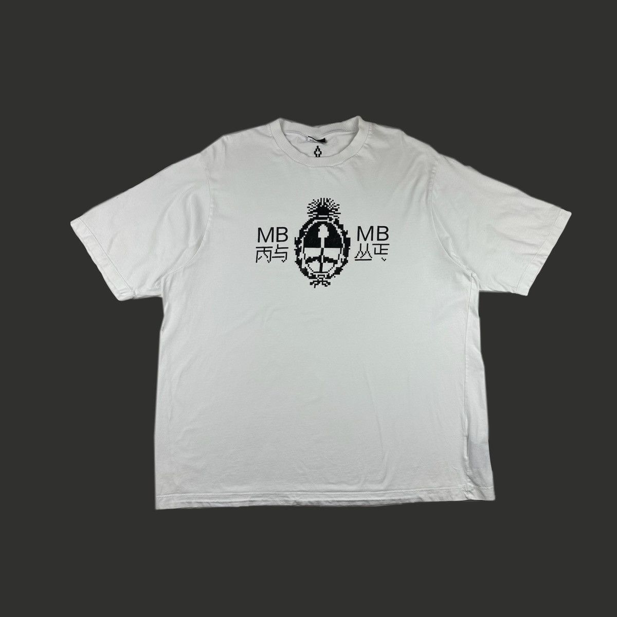 Marcelo Burlon MARCELO BURLON White Tees Valentin Bird Wings Size US XL / EU 56 / 4 - 1 Thumbnail