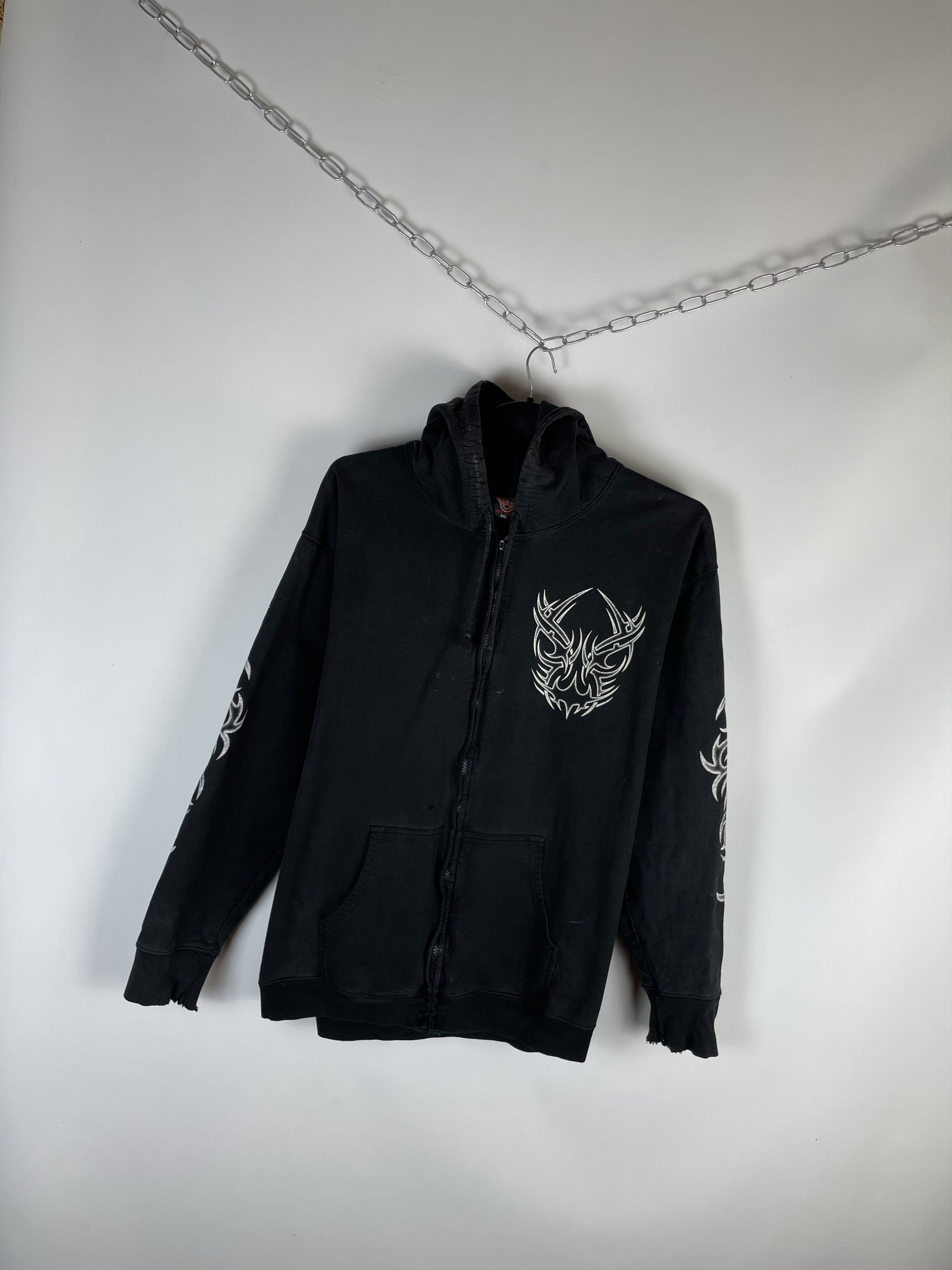 Band Tees Vintage Rock Zip Hoodie Y2K Size US XXL / EU 58 / 5 - 2 Thumbnail