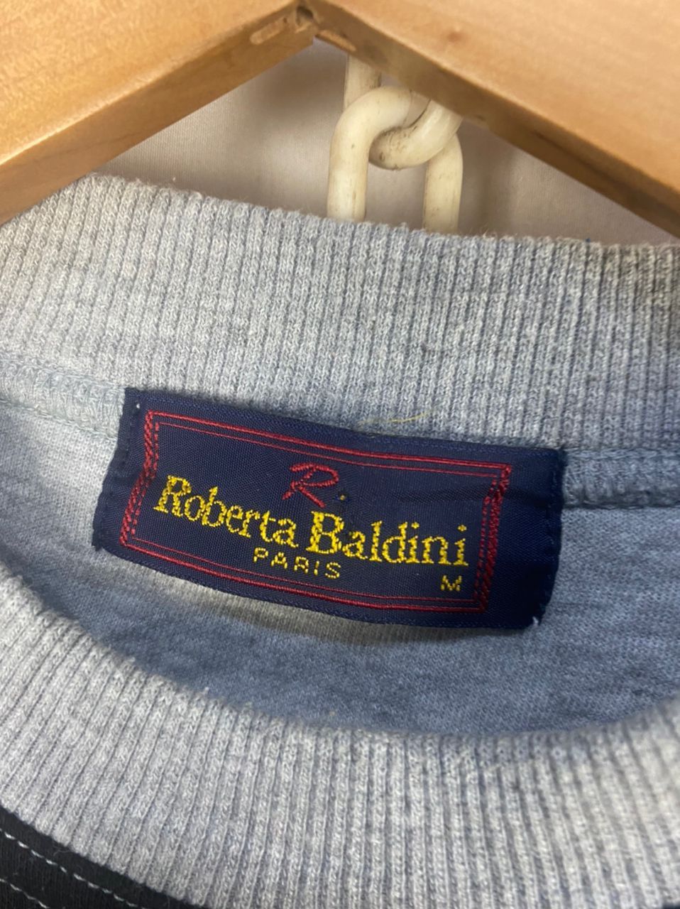 Japanese Brand Roberta baldini paris spellout sweatshirt Size US M / EU 48-50 / 2 - 5 Thumbnail