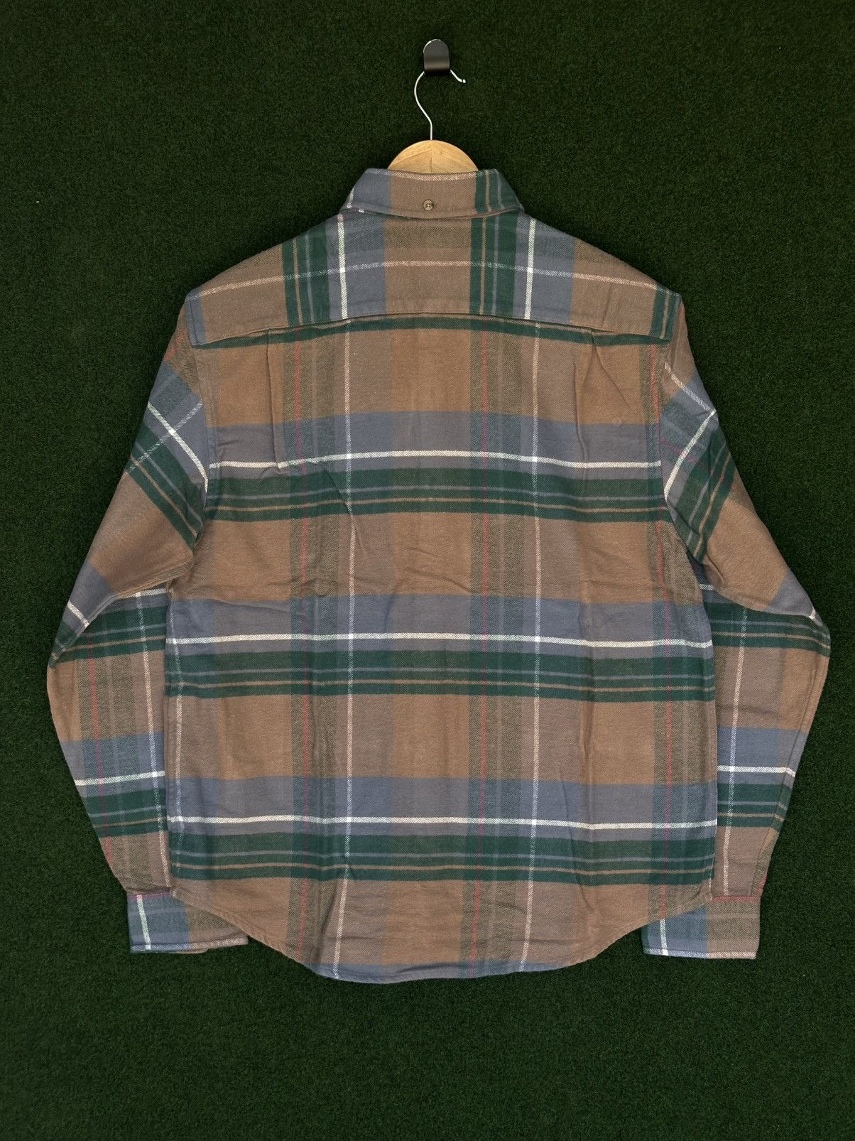 Supreme Supreme Daniel Johnston "I Know Supreme" Tan Plaid Shirt Size US S / EU 44-46 / 1 - 2 Thumbnail