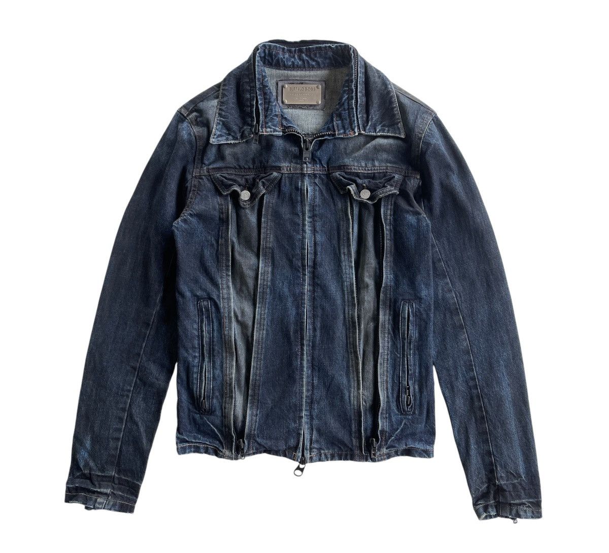 BUFFALO BOBS Buffalo Bobs Dirty Waxed Denim Jacket Size S / US 4 / IT 40 - 3 Thumbnail