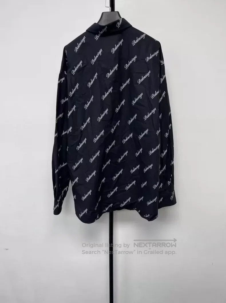 Balenciaga Balenciaga size 39 Logo printed classic long sleeve shirt Size US S / EU 44-46 / 1 - 3 Thumbnail