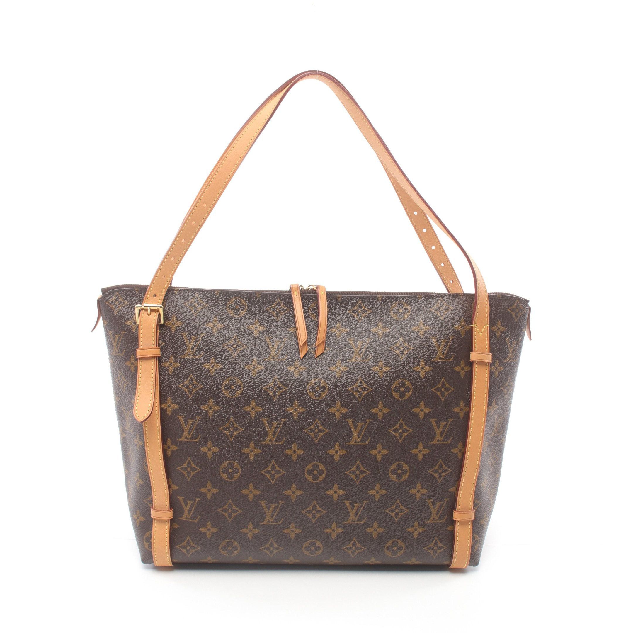 Louis Vuitton Louis Vuitton Tuileries Monogram Shoulder Bag Tote Leather Brown Size ONE SIZE - 1 Thumbnail