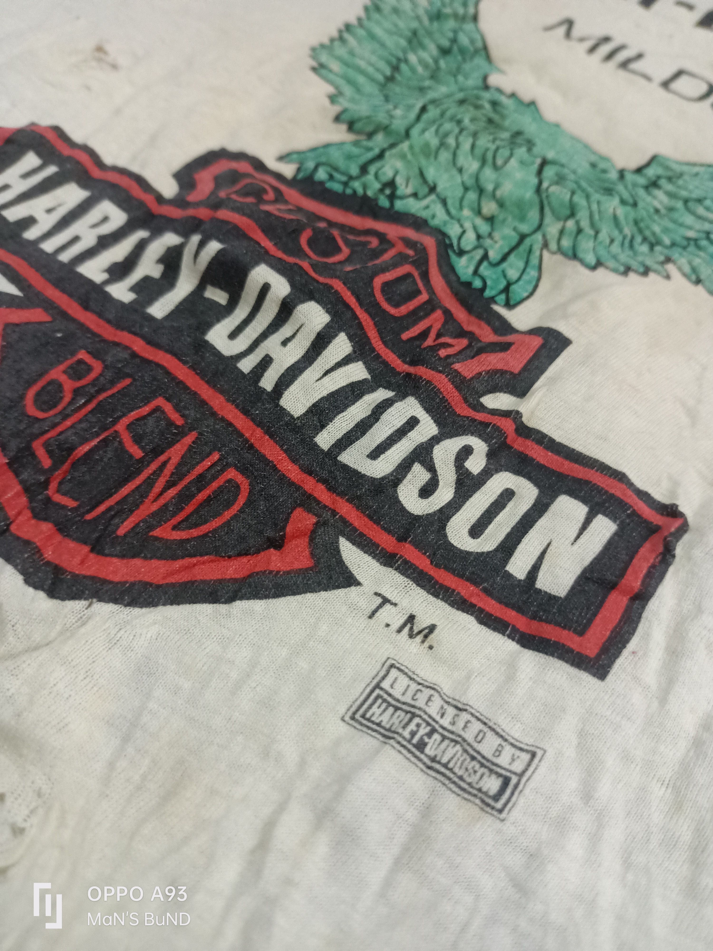 Harley Davidson × Vintage Distressed 90s HARLEY-DAVIDSON MILDS Size US M / EU 48-50 / 2 - 3 Thumbnail