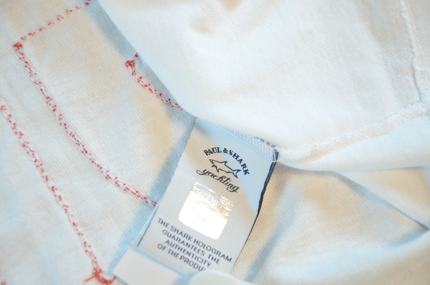 Greg Lauren Greg Lauren x Paul&Shark White Patch Embroidered Tee Size US S / EU 44-46 / 1 - 6 Thumbnail