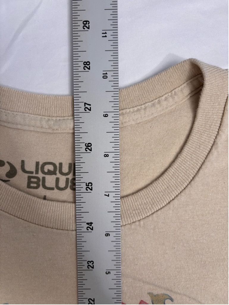 Liquid Blue Men's Liquid Blue Grateful Dead T-shirt Size L Beige Size US L / EU 52-54 / 3 - 5 Thumbnail