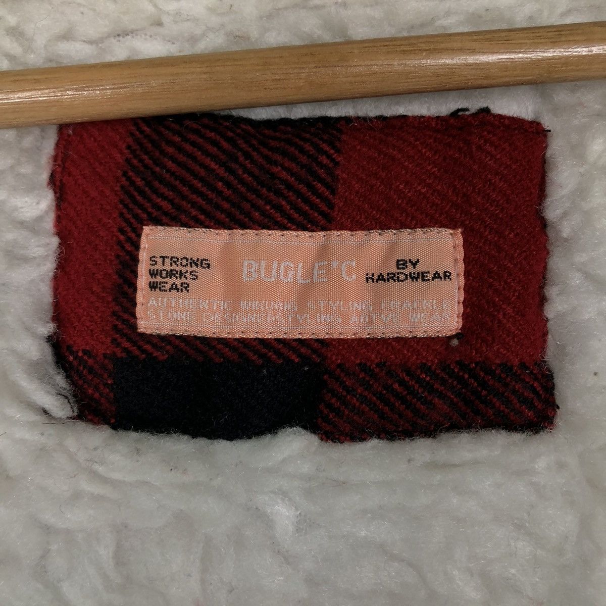 Flannel 🔥WOOL FLANNEL JACKET TARTAN CHECK DESIGN BUGLE ISSEY MIYAKE Size US L / EU 52-54 / 3 - 17 Thumbnail