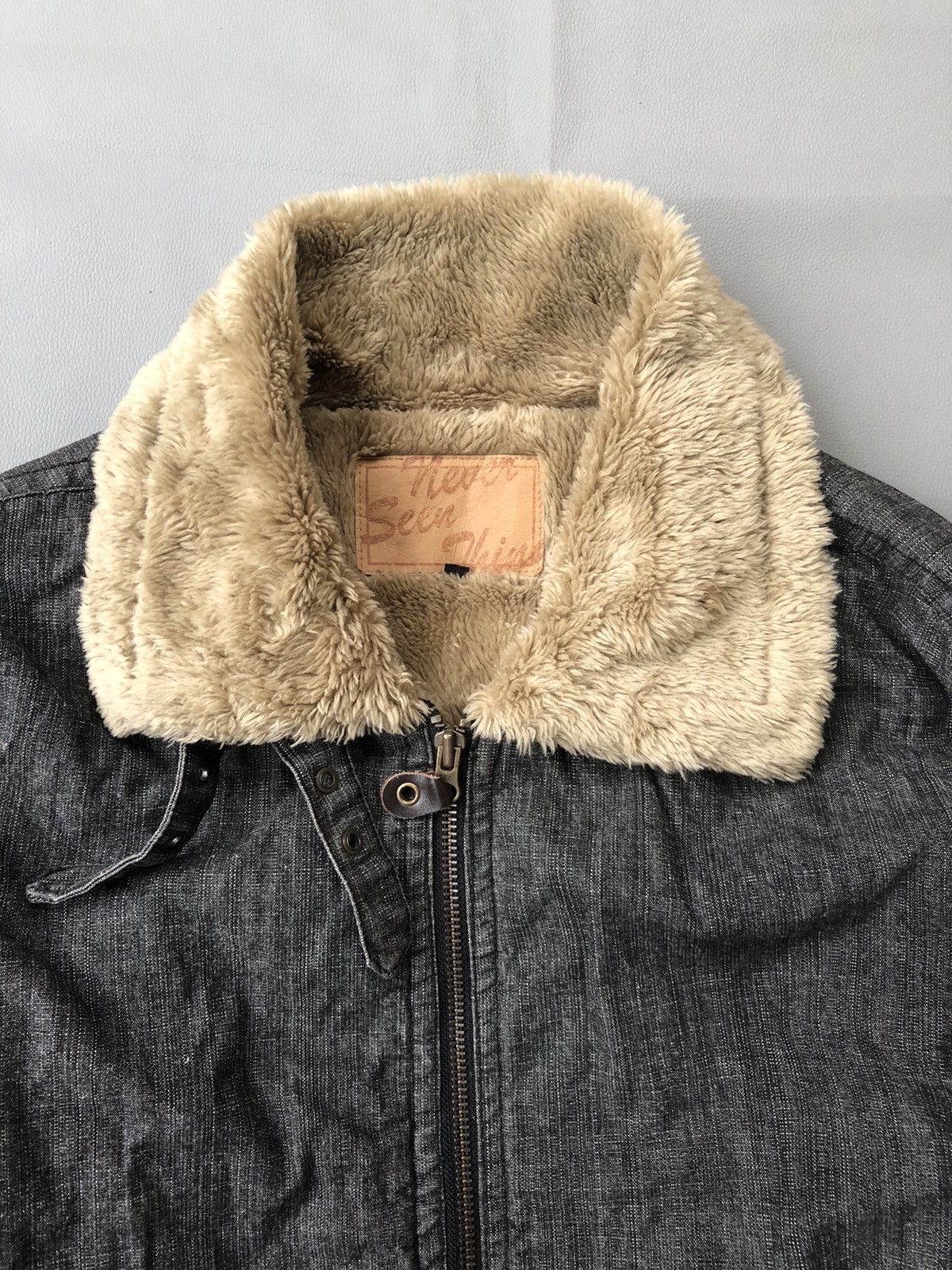 If Six Was Nine × Japanese Brand × KMRii Japanese Fur Jacket Never Seen Thing LGB Style Size US L / EU 52-54 / 3 - 6 Thumbnail