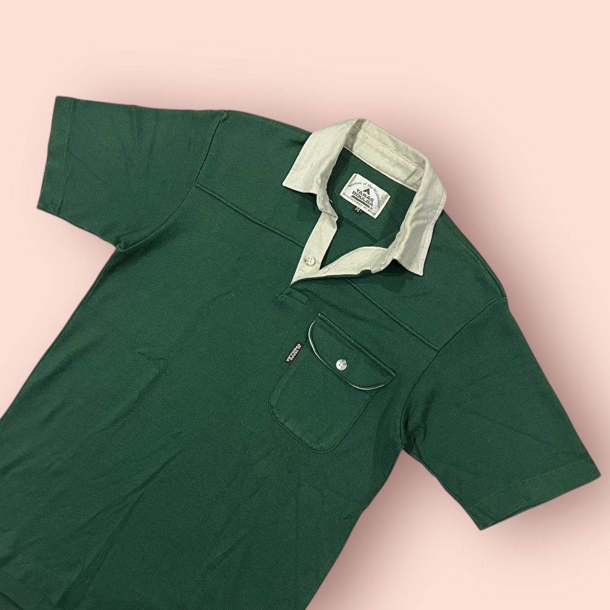 Asics × Vintage VINTAGE TARAS BOULBA SINGLE STITCHES RETRO POLO RUGBY SHIRT Size US S / EU 44-46 / 1 - 13 Thumbnail