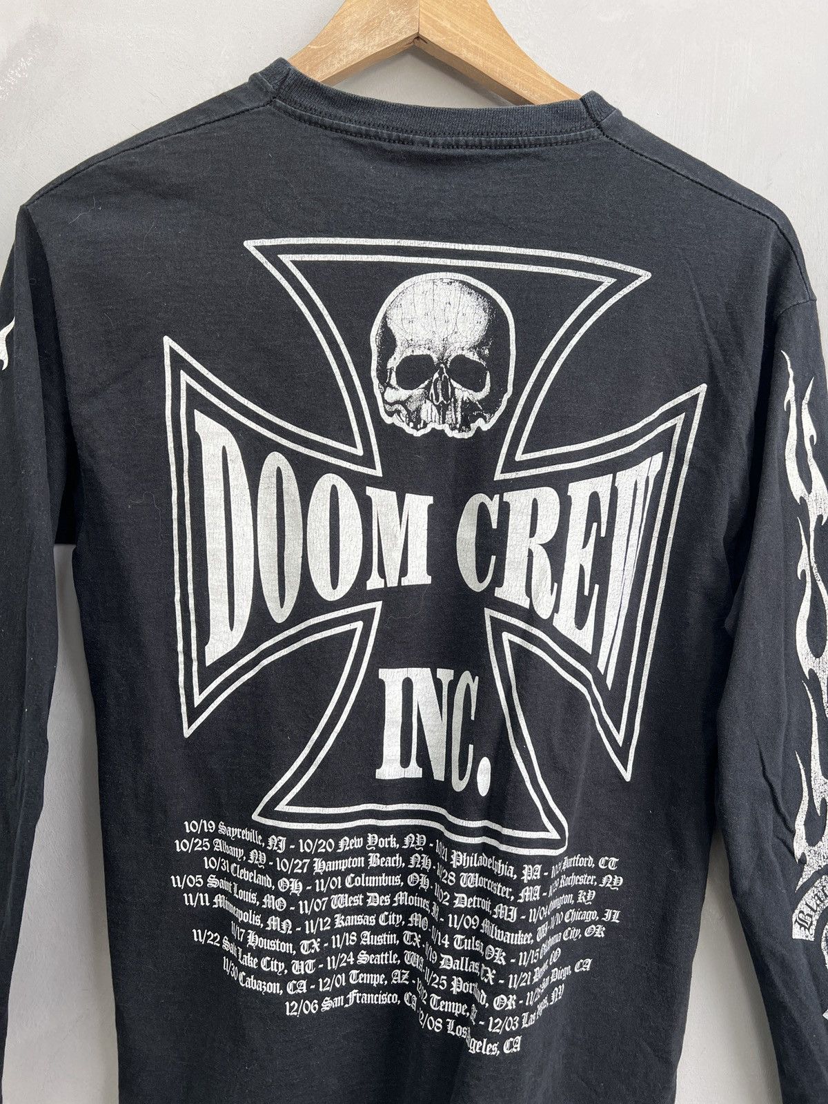 Vintage × West Coast Choppers Vintage BLACK LABEL SOCIETY Biker Choppers Long Sleeve Size US S / EU 44-46 / 1 - 9 Thumbnail