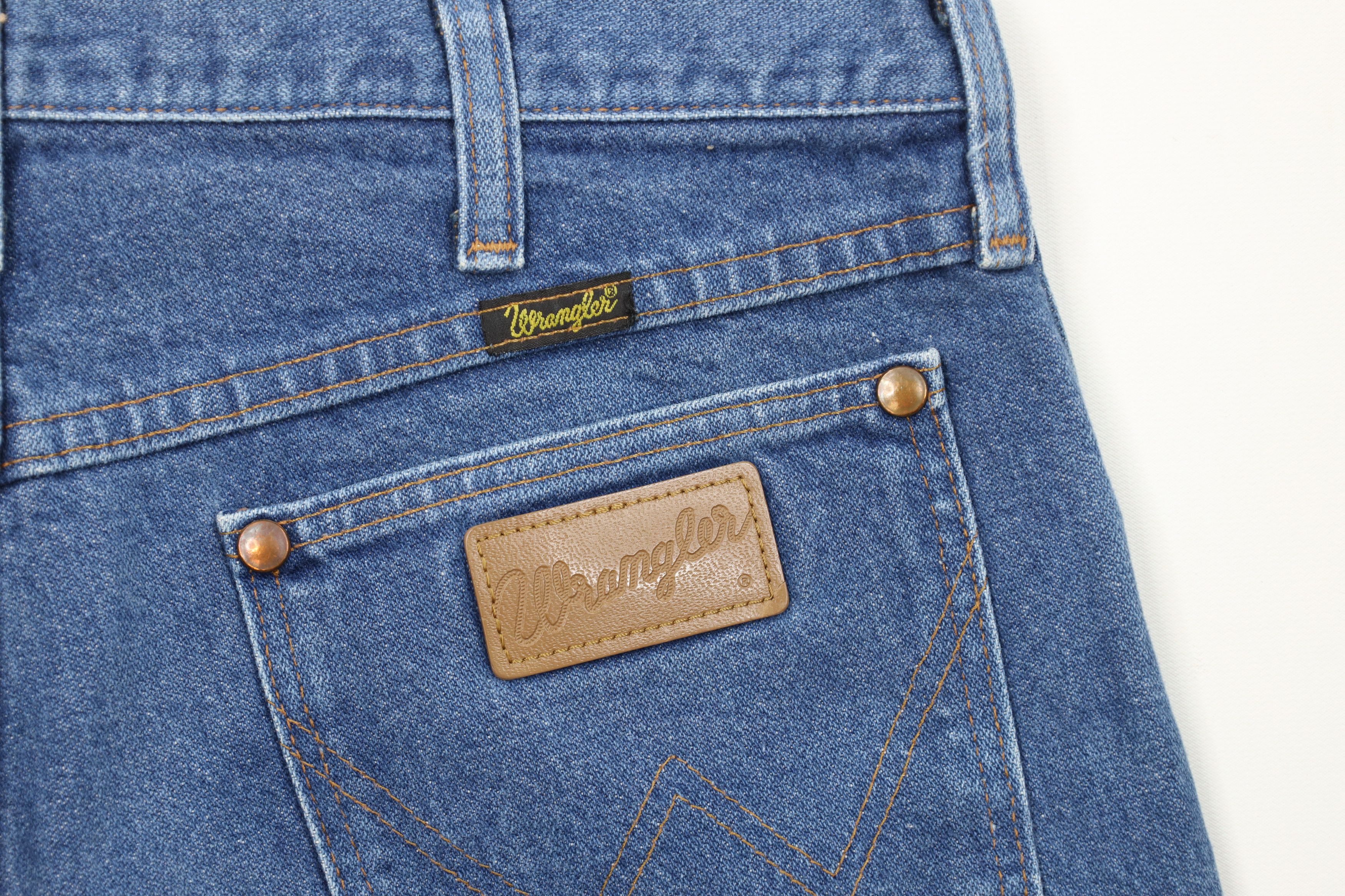 Wrangler Vintage 90s Wrangler Denim Jean Shorts Jorts Blue USA Size 34" / US 12 / IT 48 - 11 Thumbnail