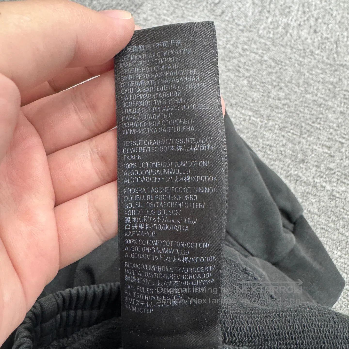 Balenciaga Balenciaga sizem Worn-out, tight-fitting sport pants| Size US 30 / EU 46 - 4 Thumbnail