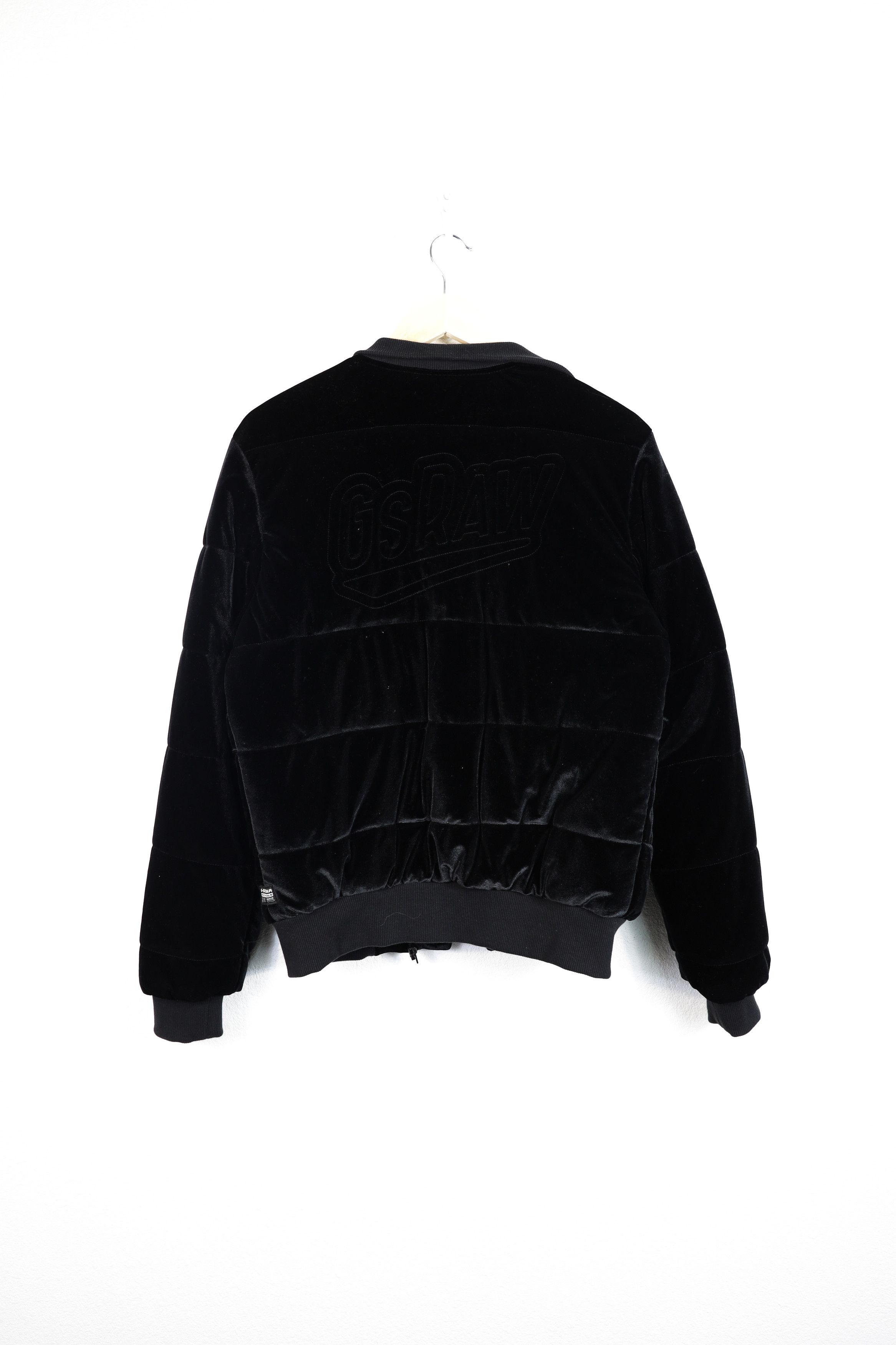 G-Star G-Star Raw Sport Logo Black Velour Bomber Jacket M size Y2K Size US M / EU 48-50 / 2 - 10 Thumbnail