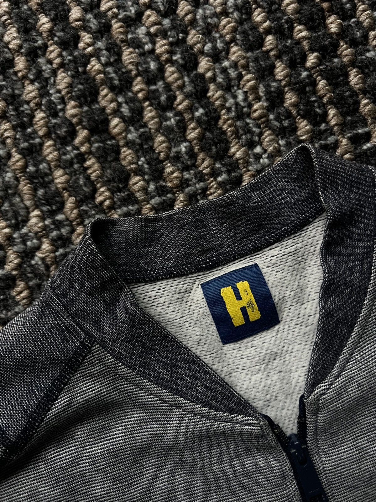 Hysteric Glamour Hysteric Glamour Full-Zip Sweatshirt H.C.G.R Rock Union Jack Size US S / EU 44-46 / 1 - 4 Thumbnail