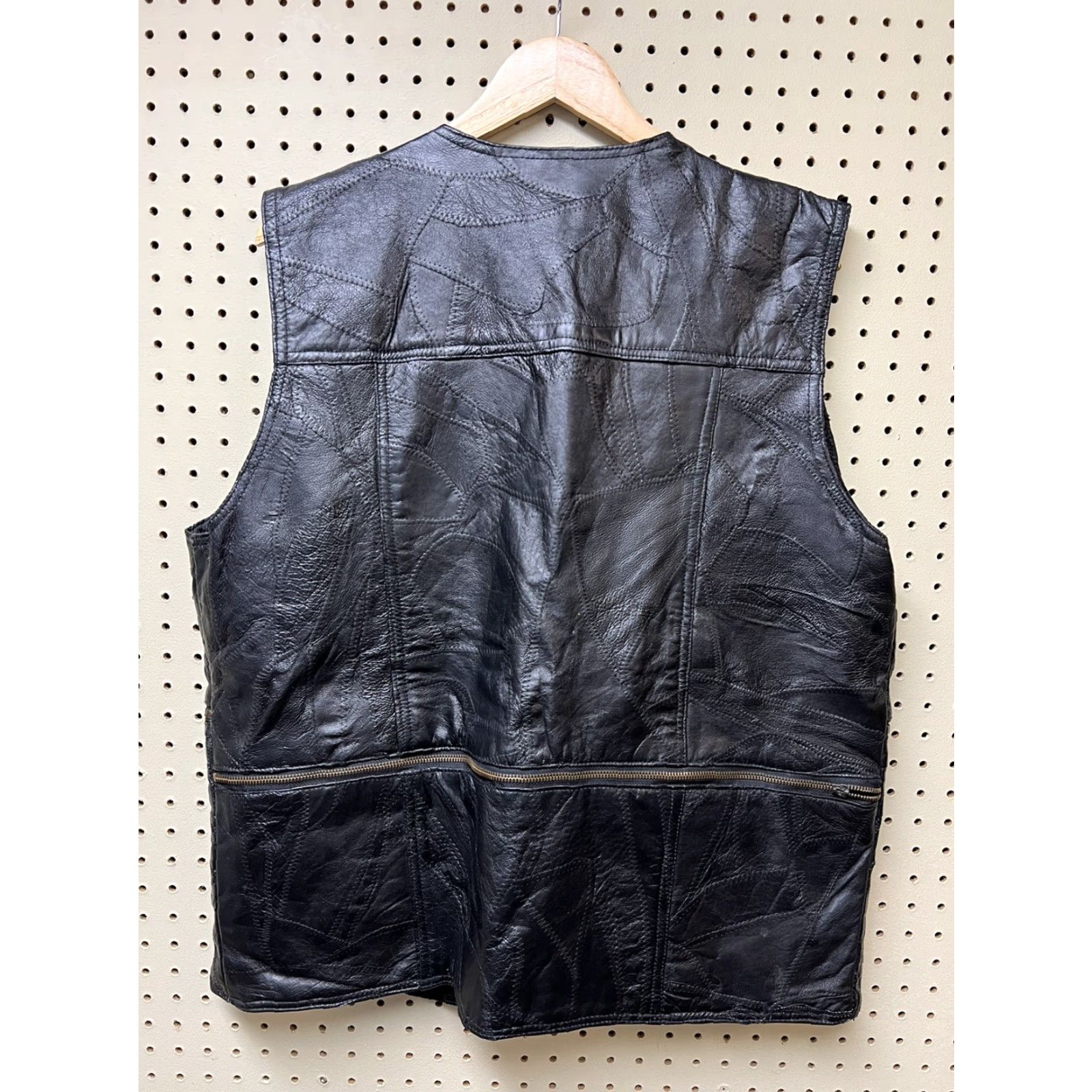Vintage VINTAGE Rebel Rider Women’s 3XL Leather Vest Zip Motorcycle Black Womens Motorcycle Vest 3XL Vintage Leather Zip Vest Size XXL / US 16-18 / IT 52-54 - 2 Thumbnail